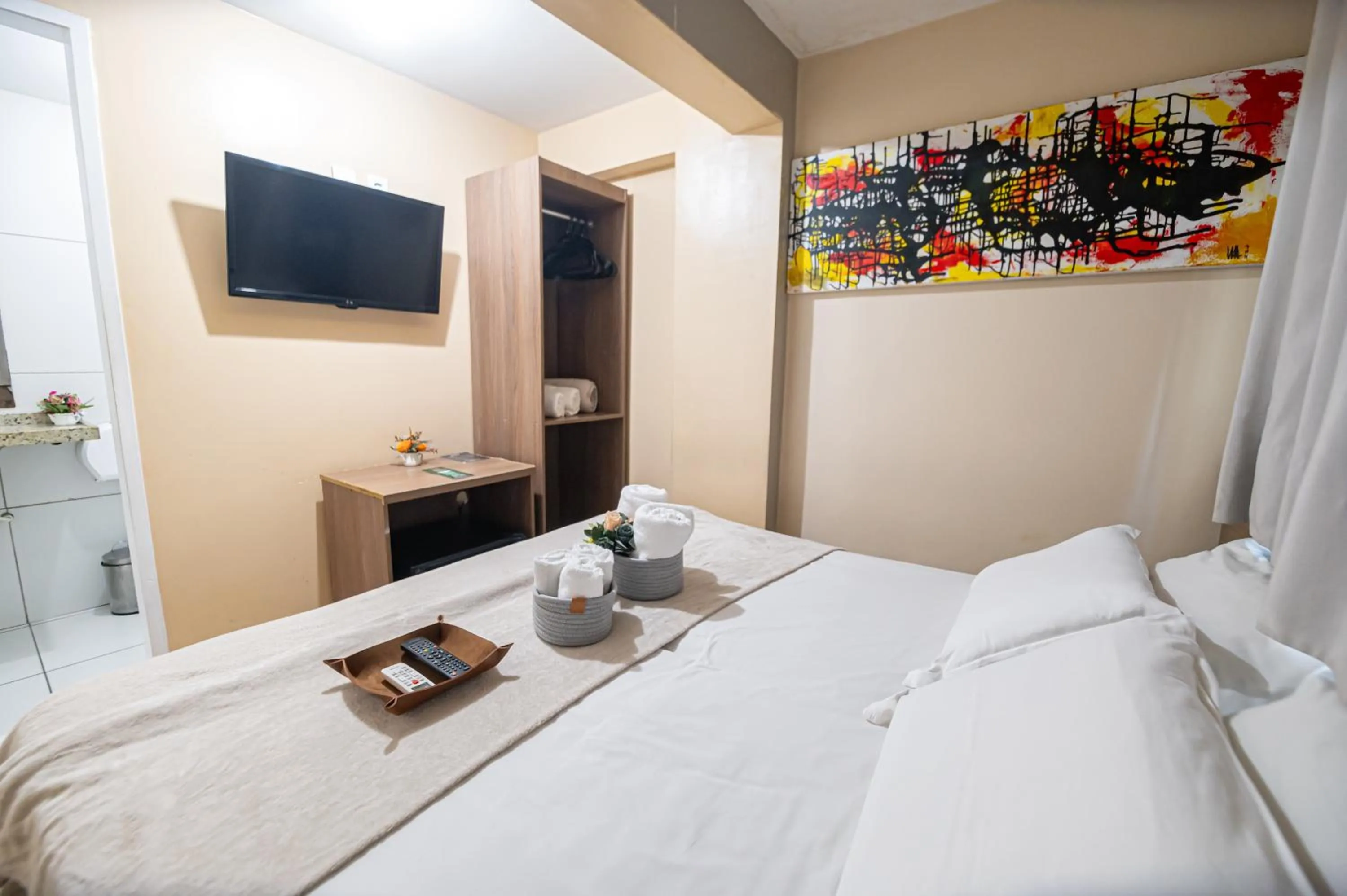 Bed in Hotel Rotorua inn Fortaleza - Beira Mar