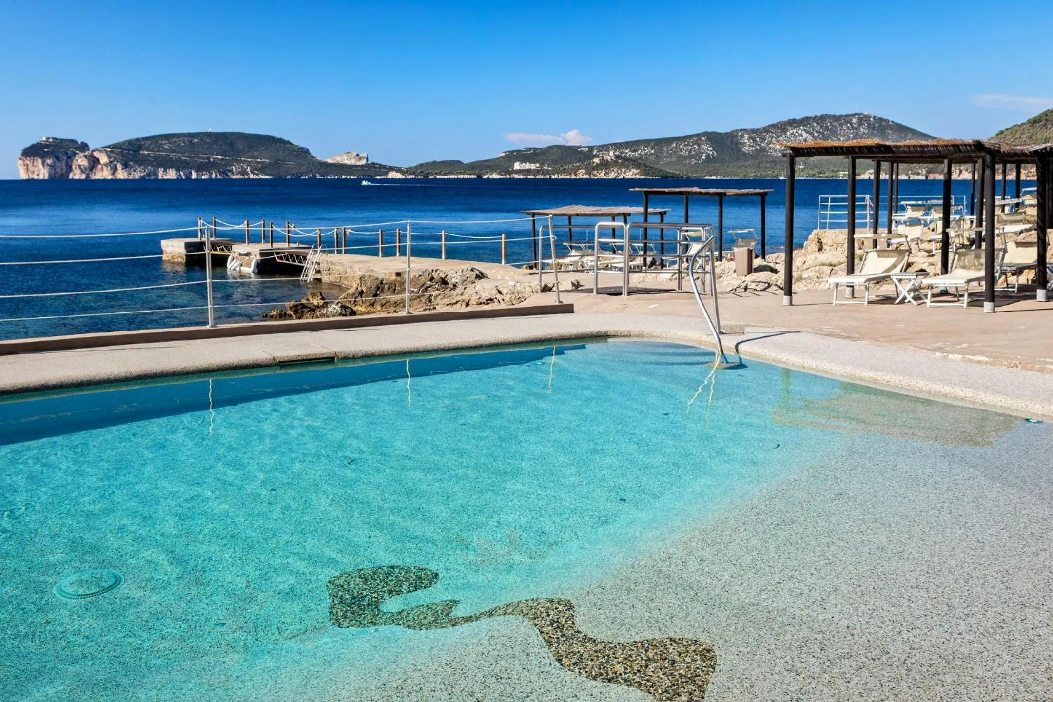 Pool view in El Faro Hotel & Spa