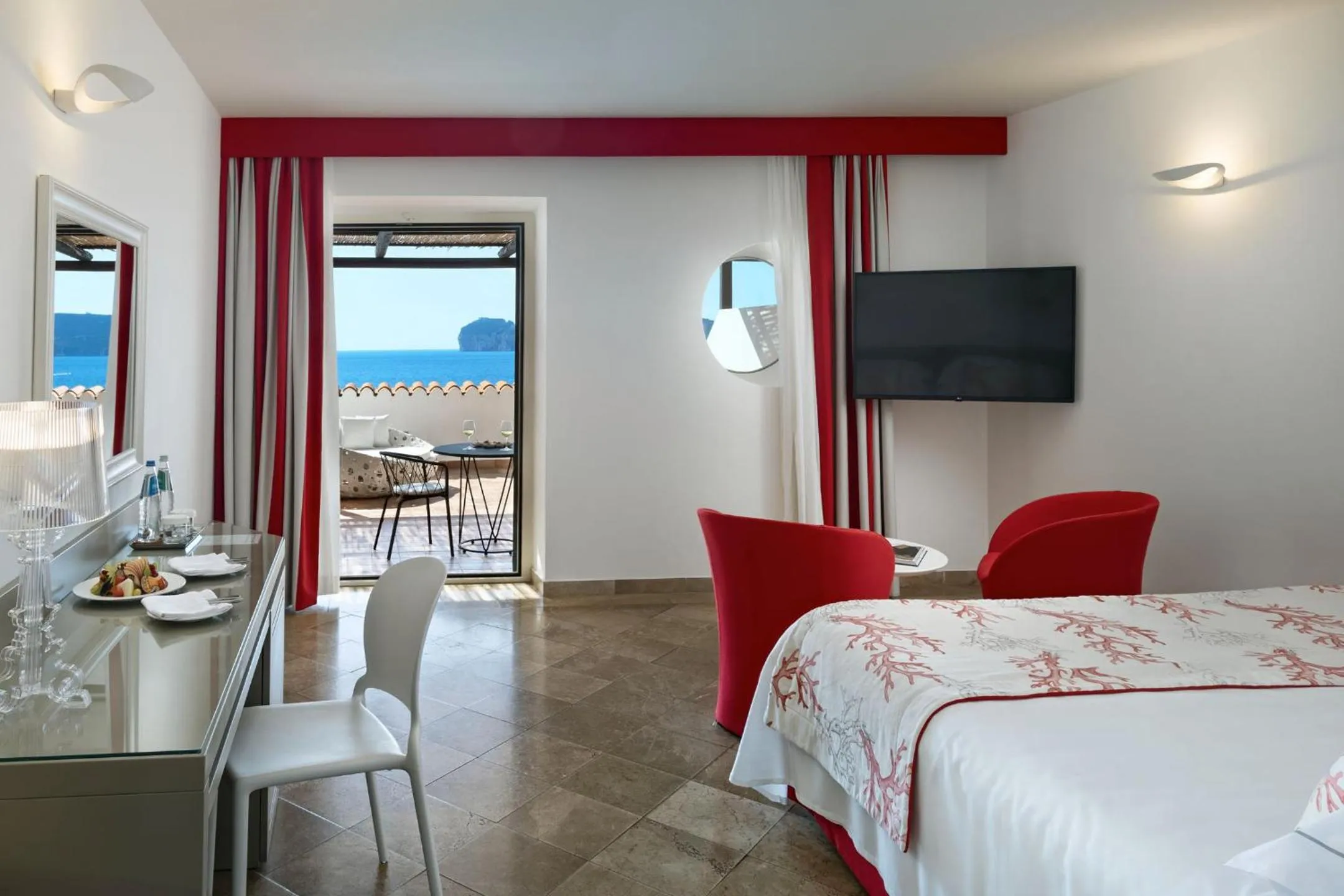 Photo of the whole room, Bed in El Faro Hotel & Spa