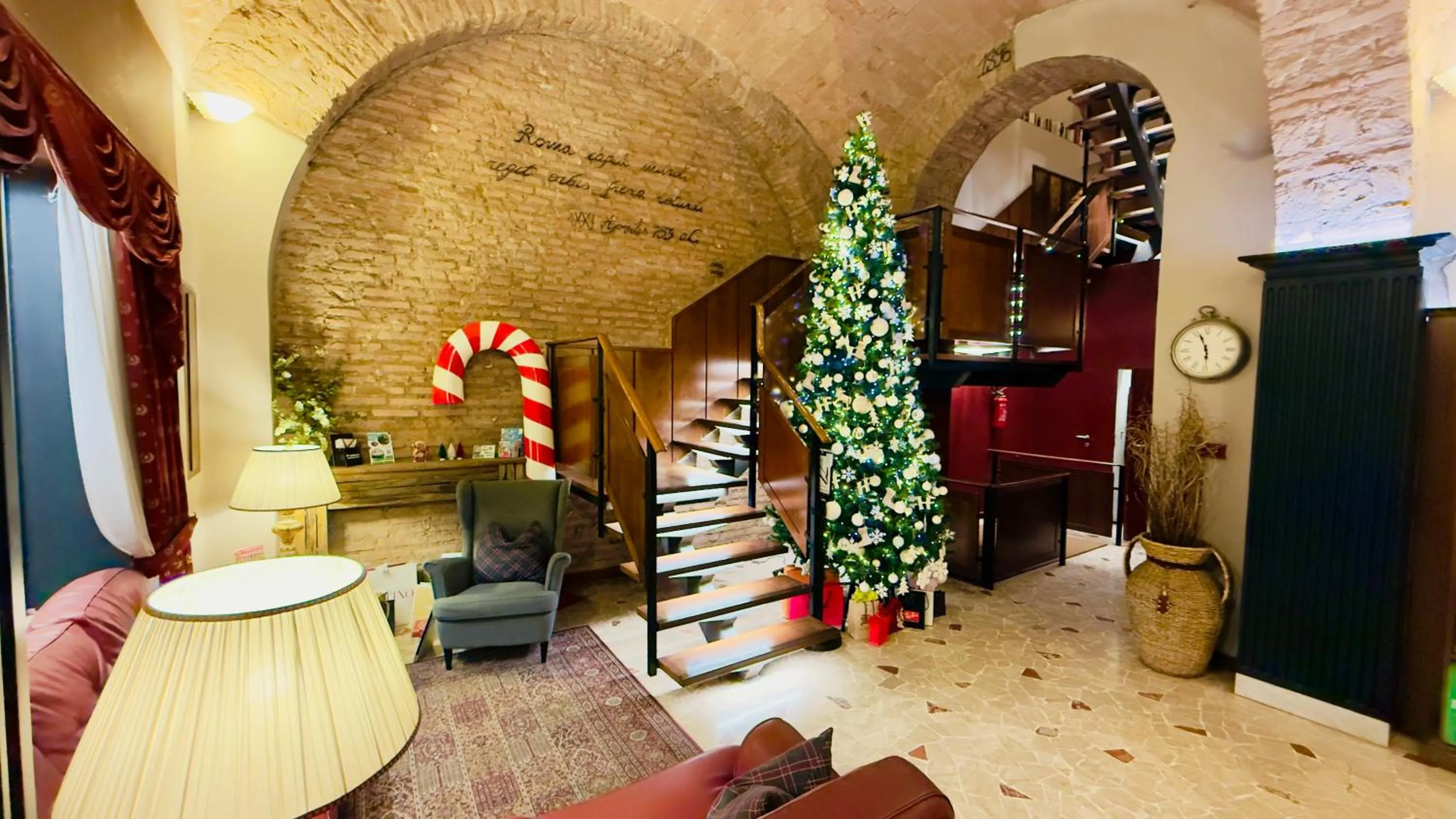 Seating area in Hotel Felice