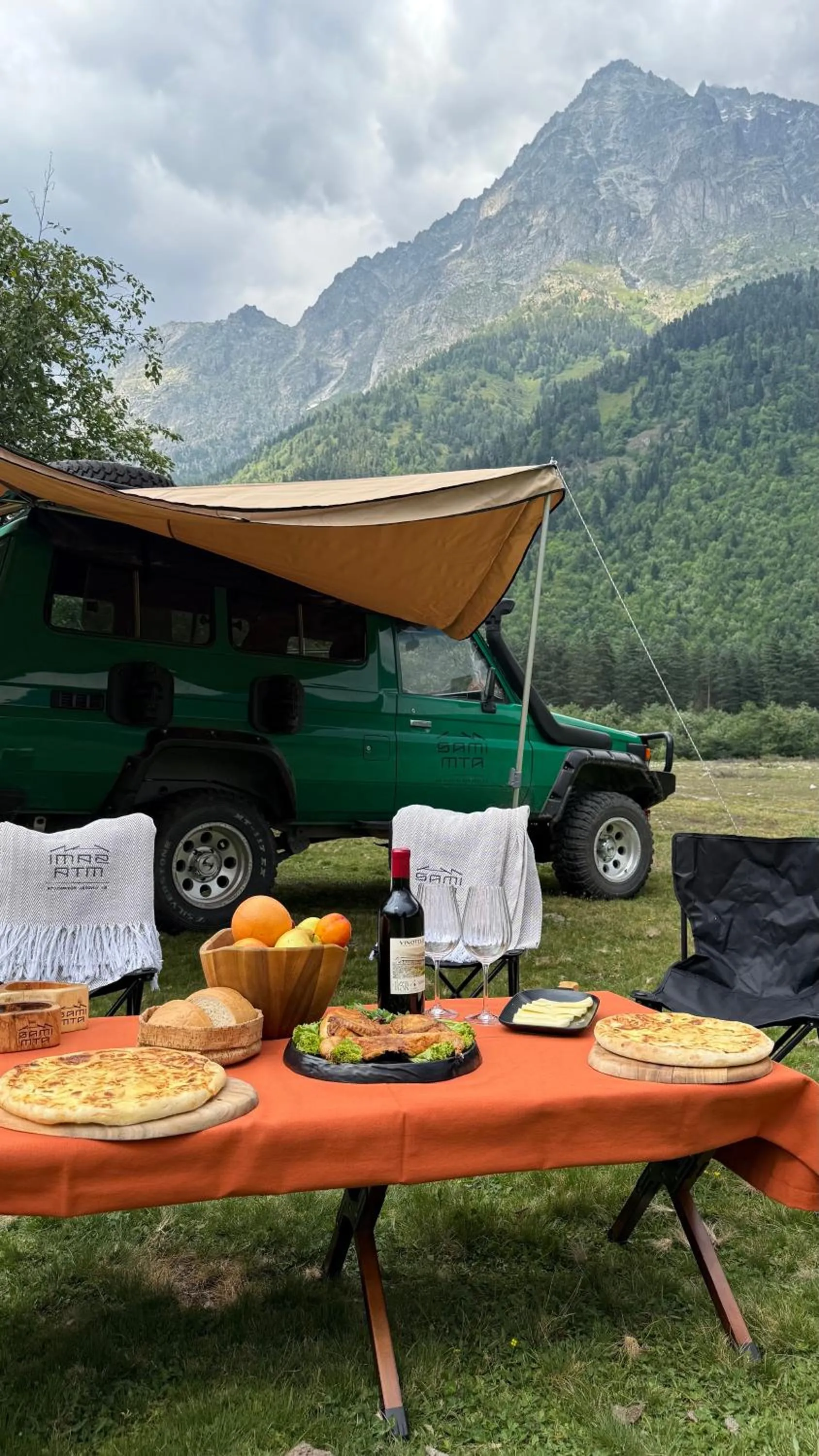 Food and drinks in Sami Mta Chalet