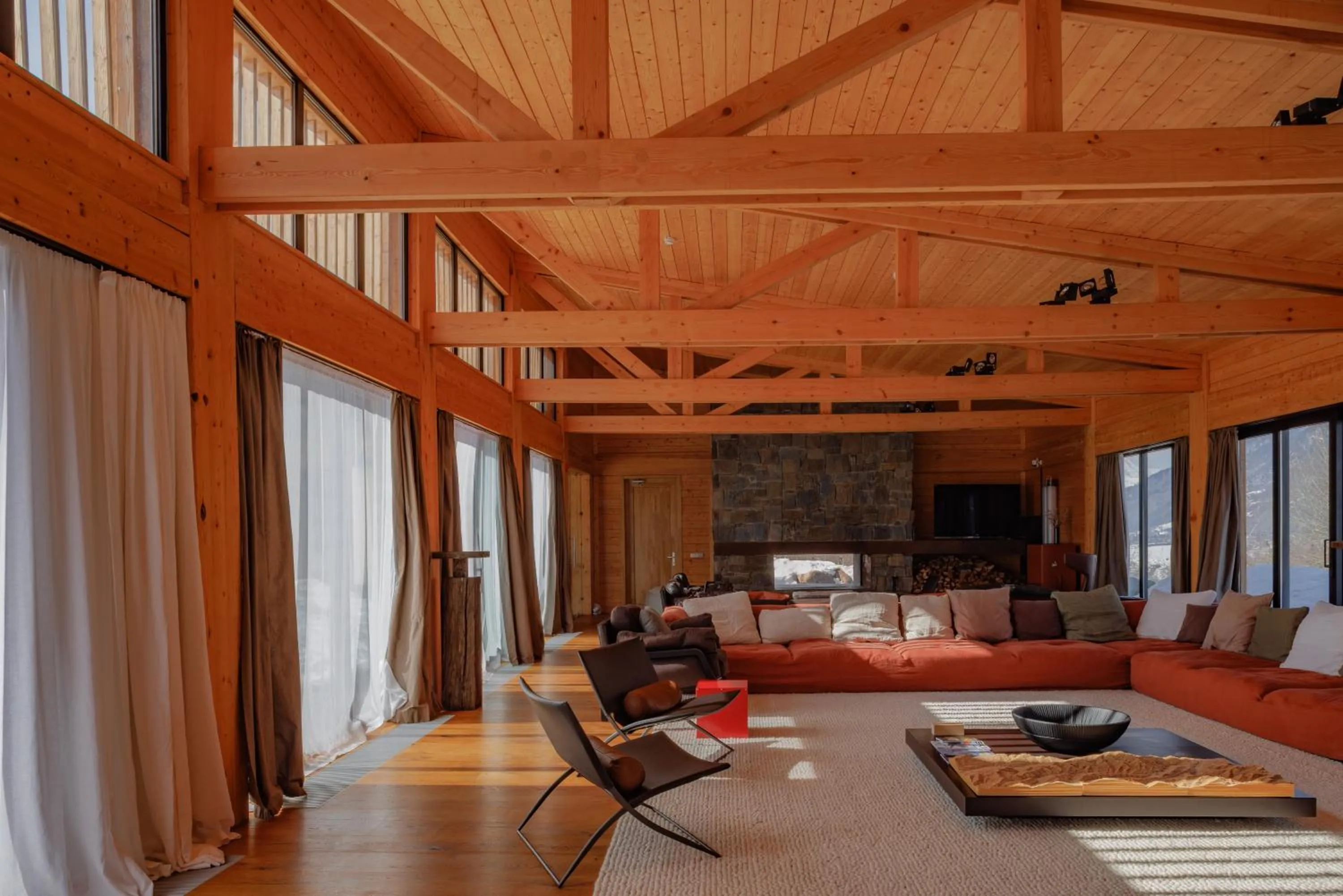 Living room in Sami Mta Chalet