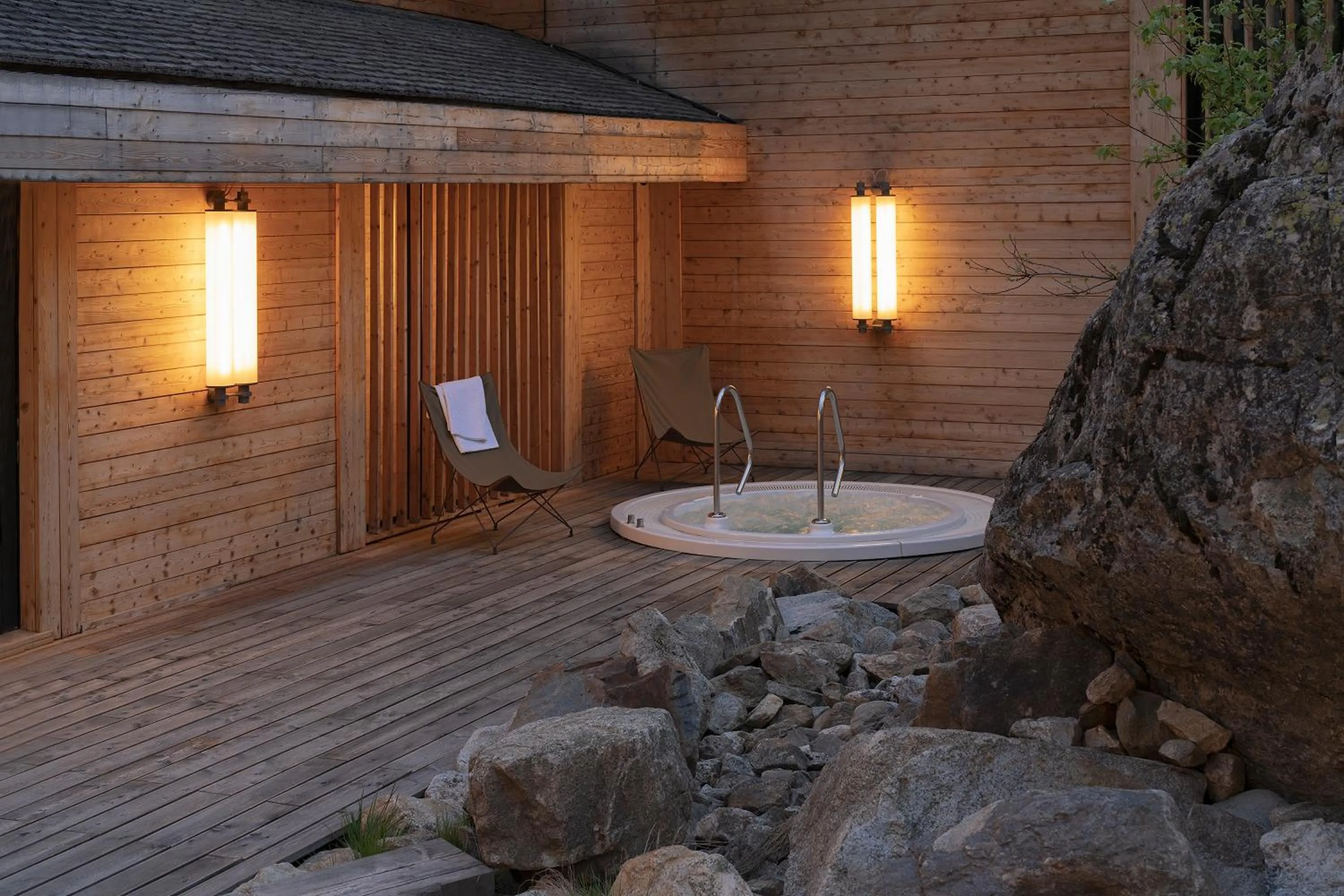 Hot Tub in Sami Mta Chalet