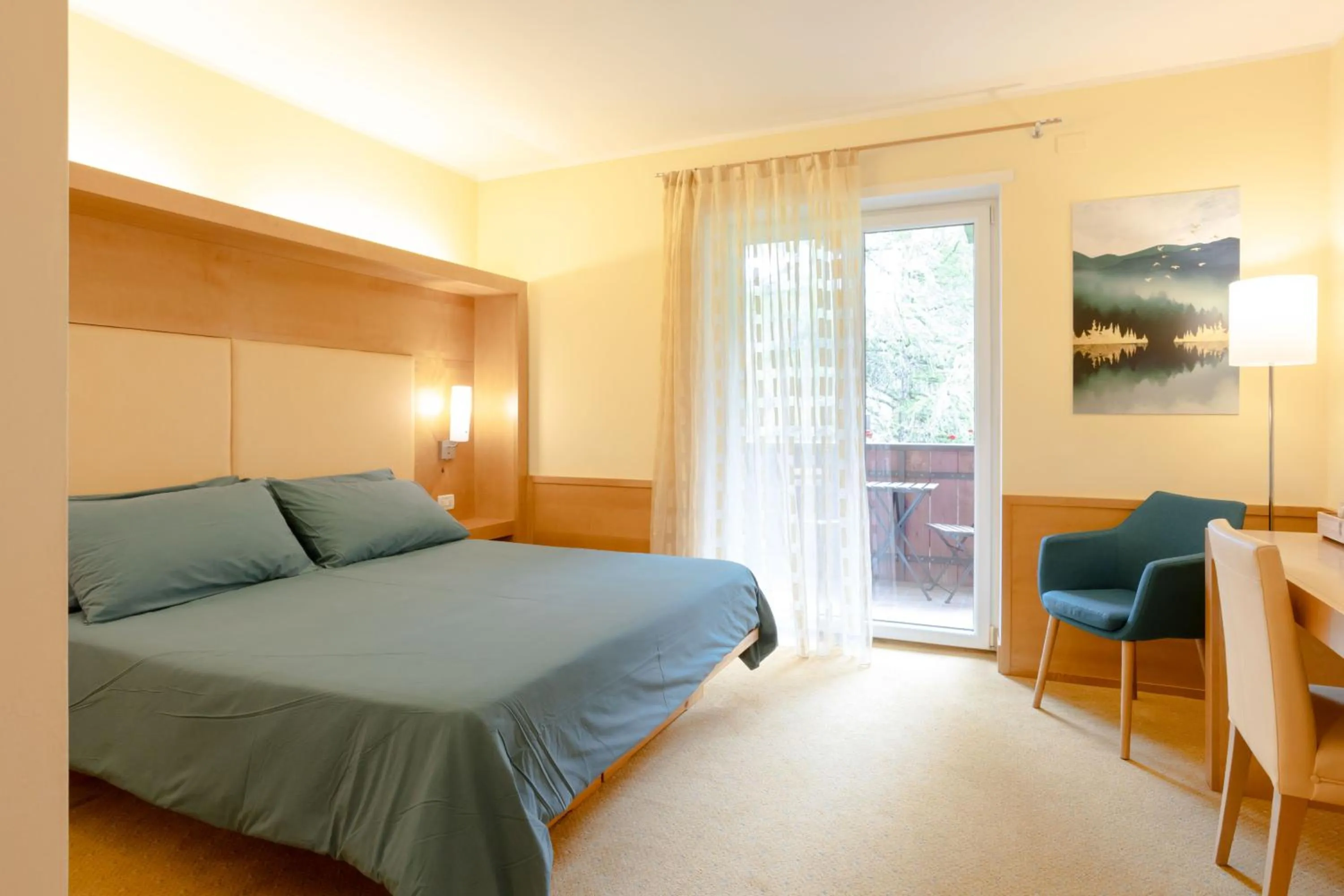 Bed in B&B Garni Villa Campitello