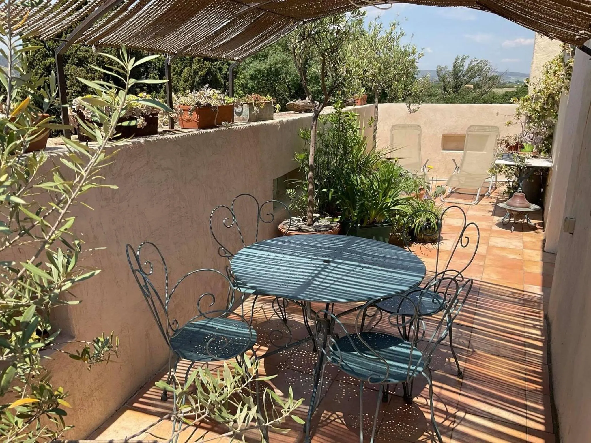 Balcony/Terrace in La Souqueto