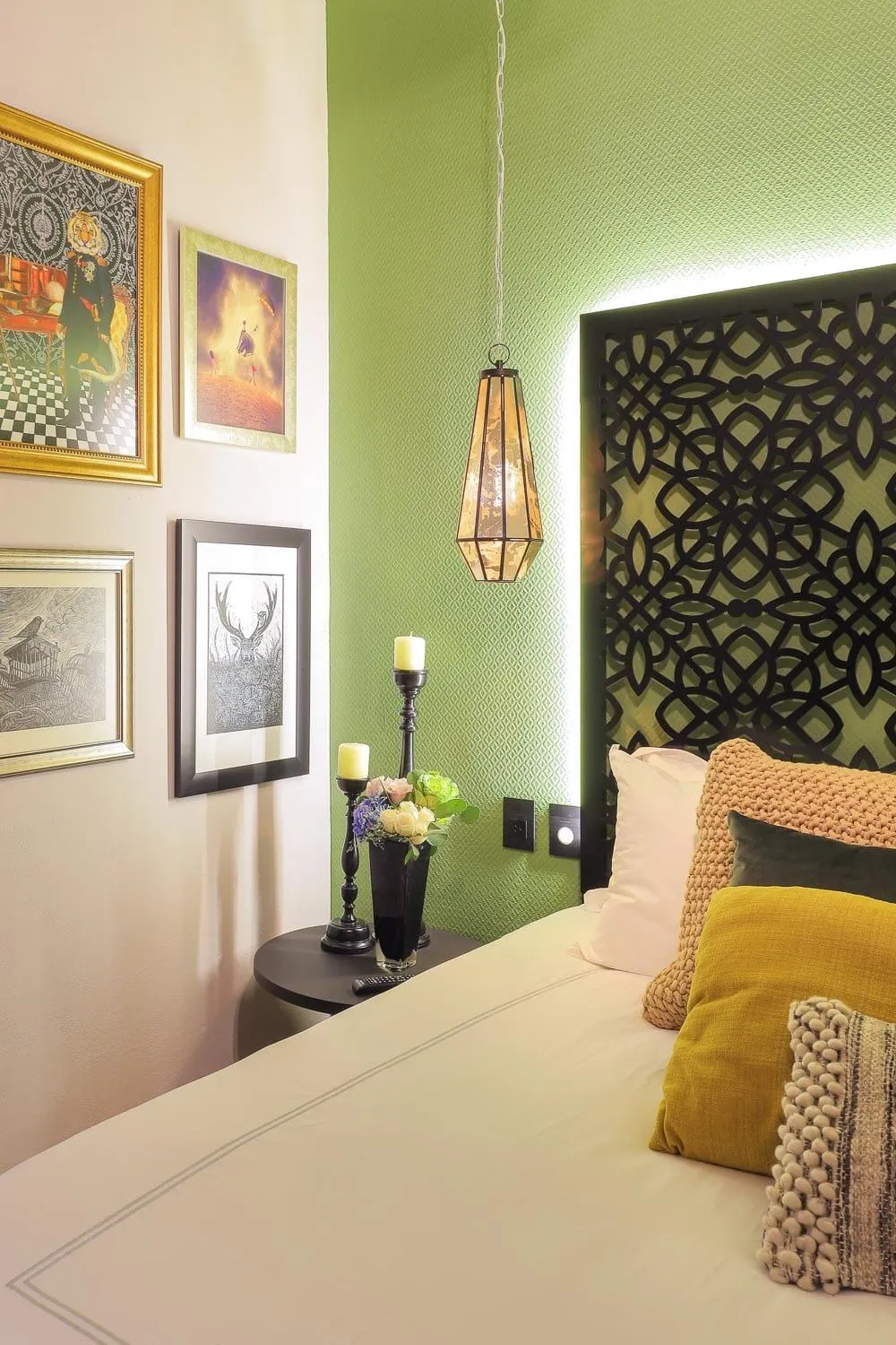 Bed in Hotel Casamada