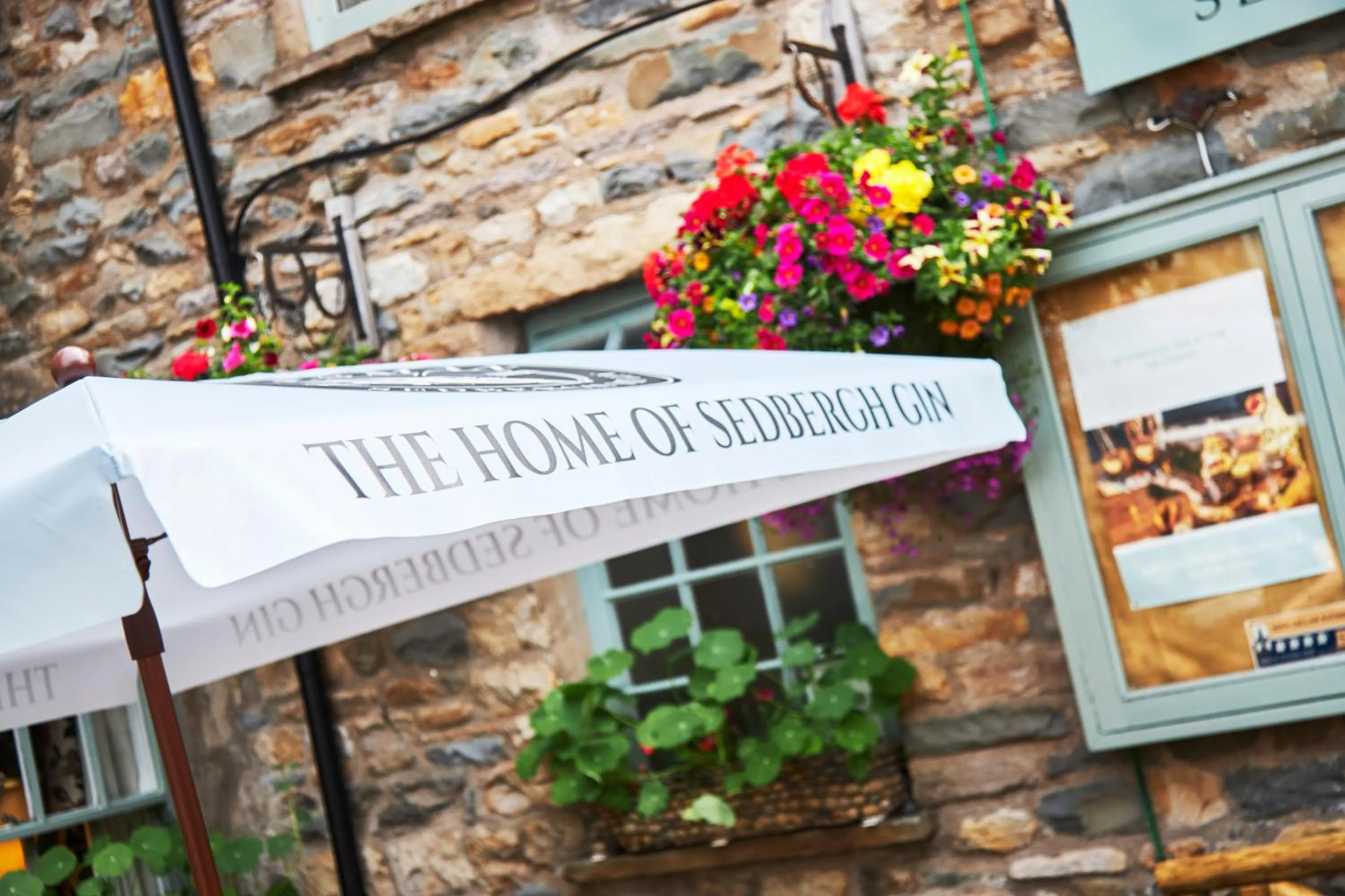 Patio in The Dalesman Country Inn