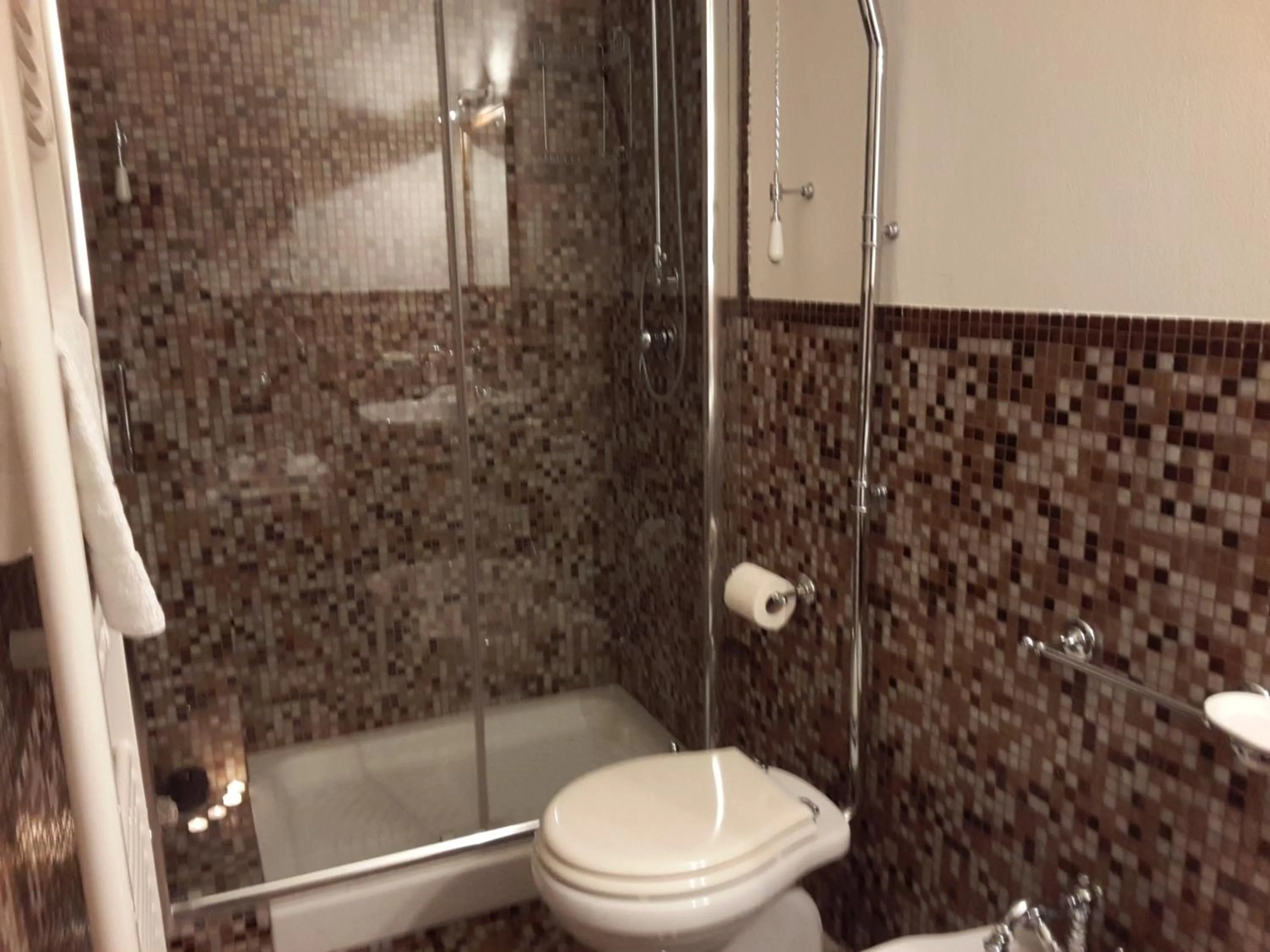 Toilet in Castello Izzalini Todi Resort