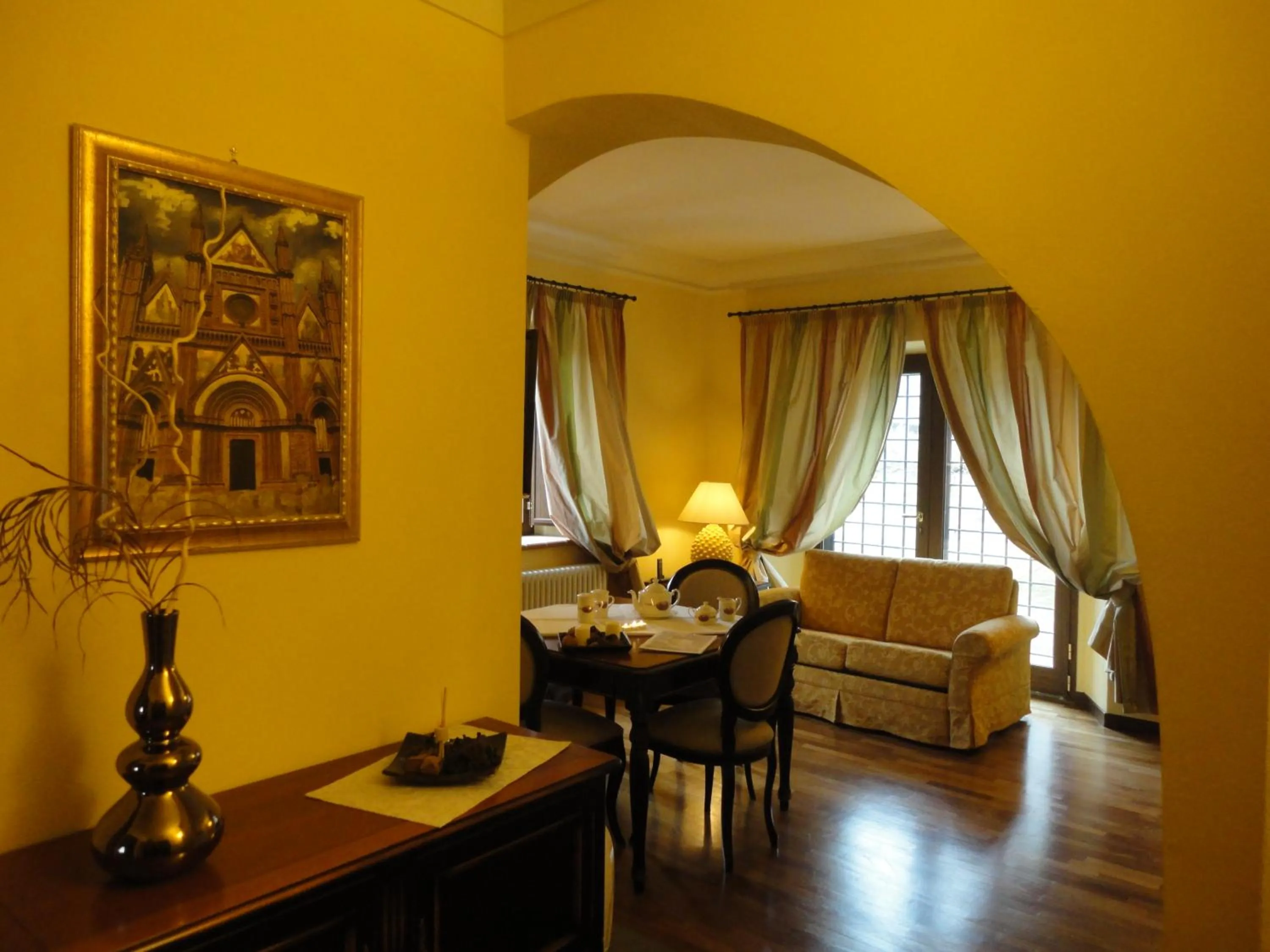 Living room in Castello Izzalini Todi Resort