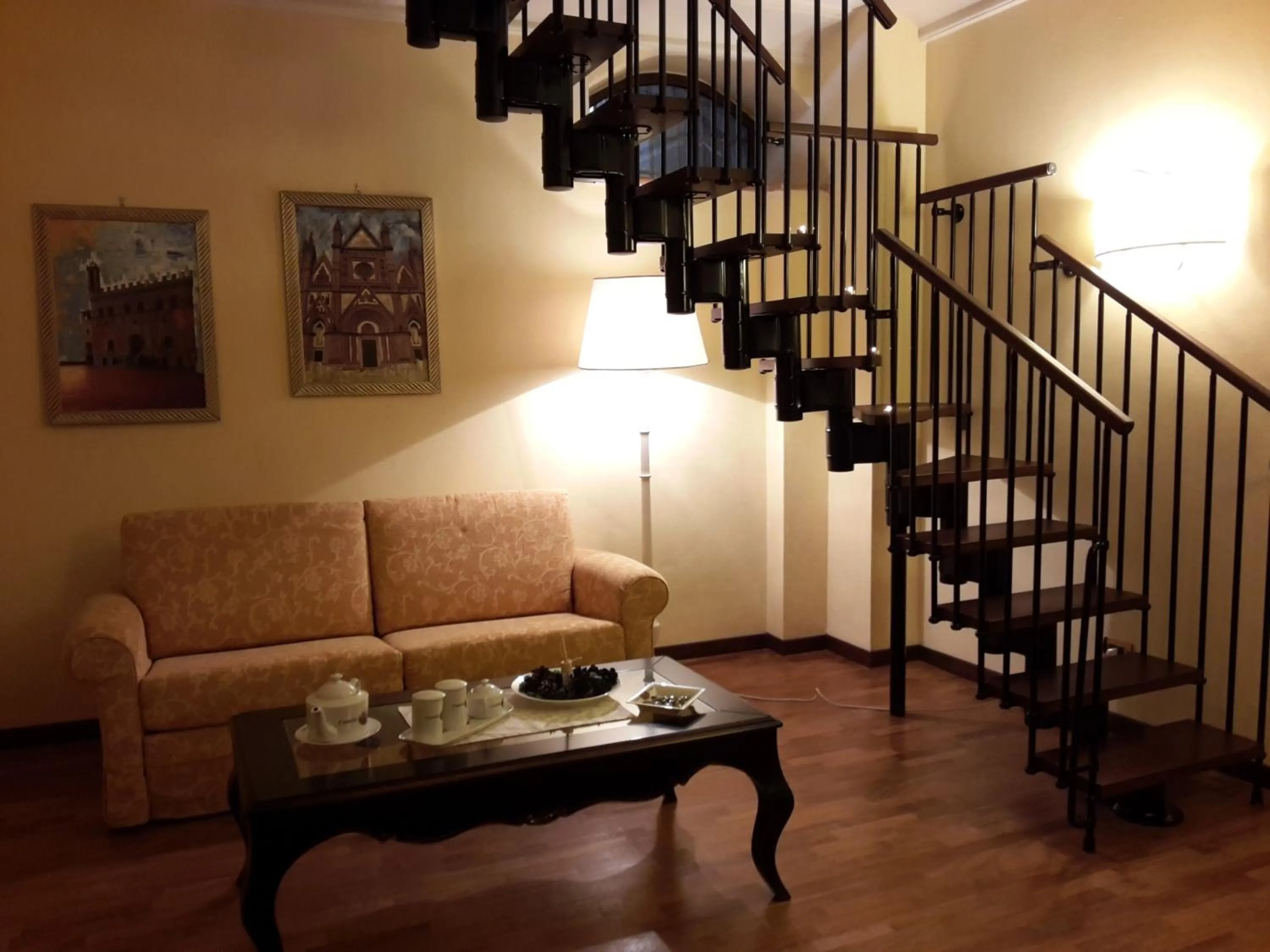 Seating area in Castello Izzalini Todi Resort