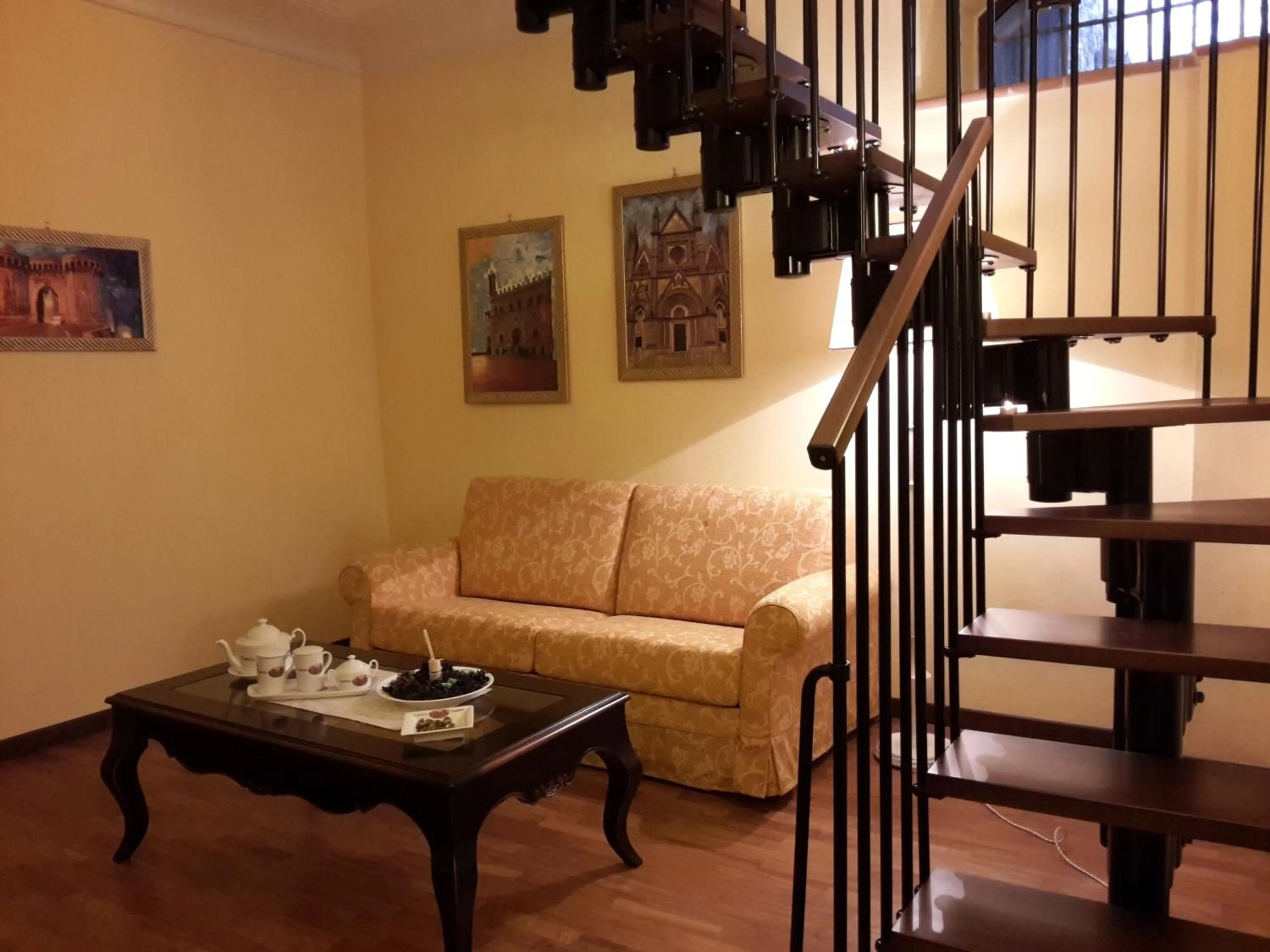 Living room in Castello Izzalini Todi Resort