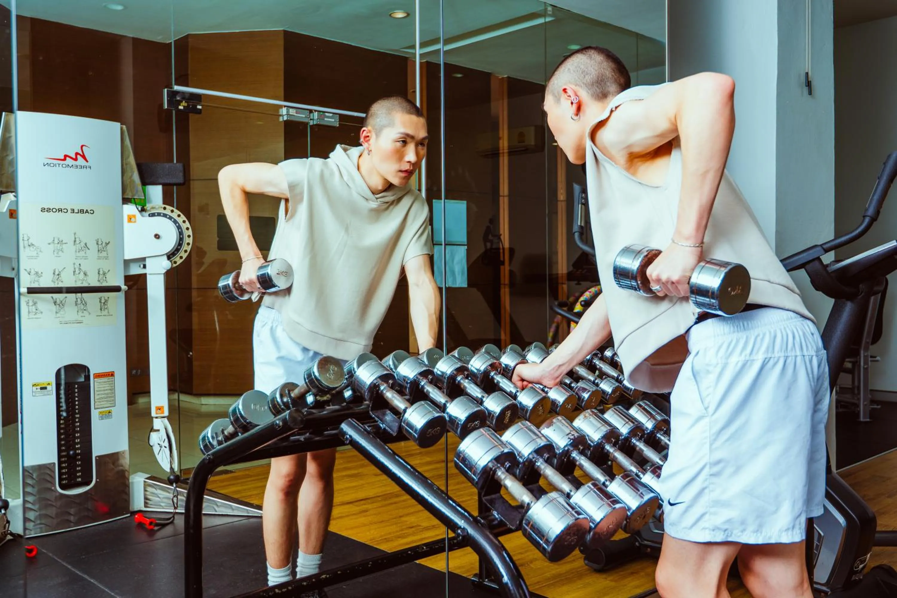 Fitness centre/facilities in The Fig Lobby Bangkok
