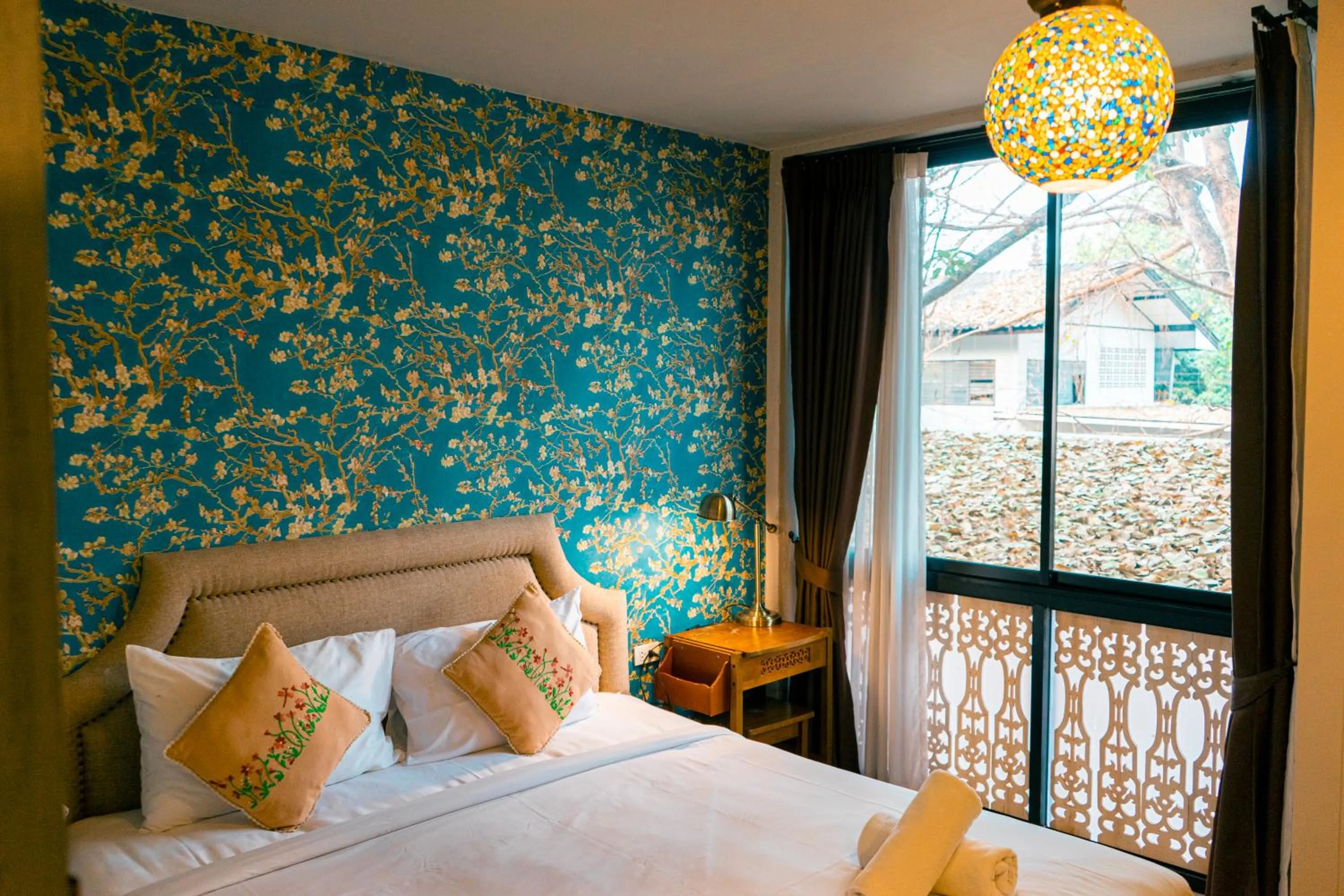 Bed in Si Phum Heritage Boutique, Chiang Mai