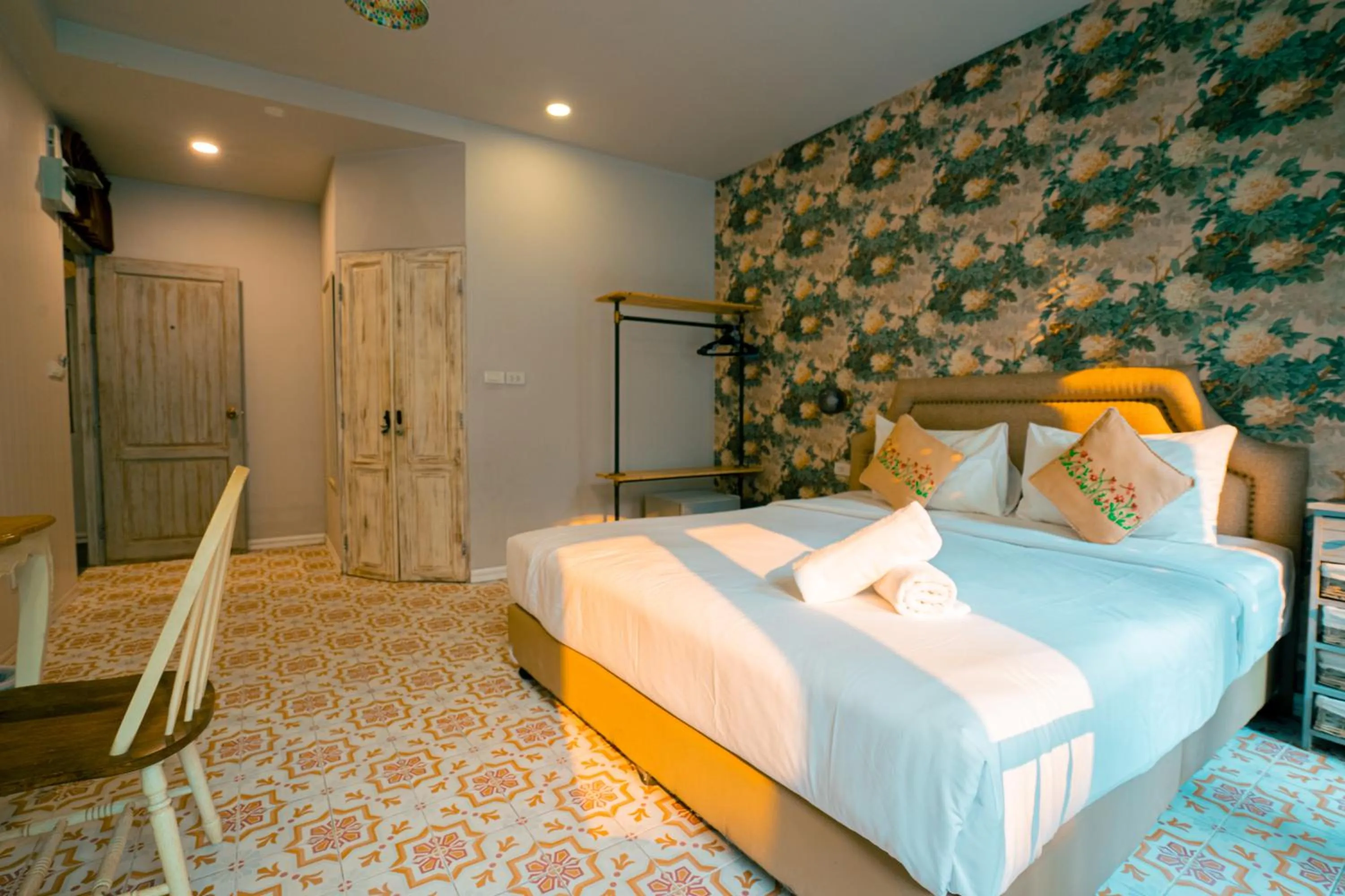 Bed in Si Phum Heritage Boutique, Chiang Mai