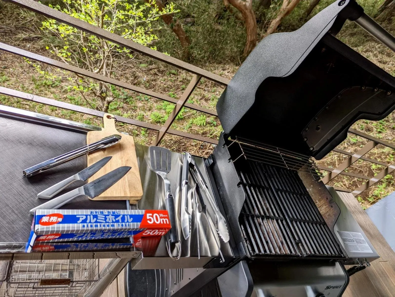 BBQ facilities in VILLA HAKONE湖空