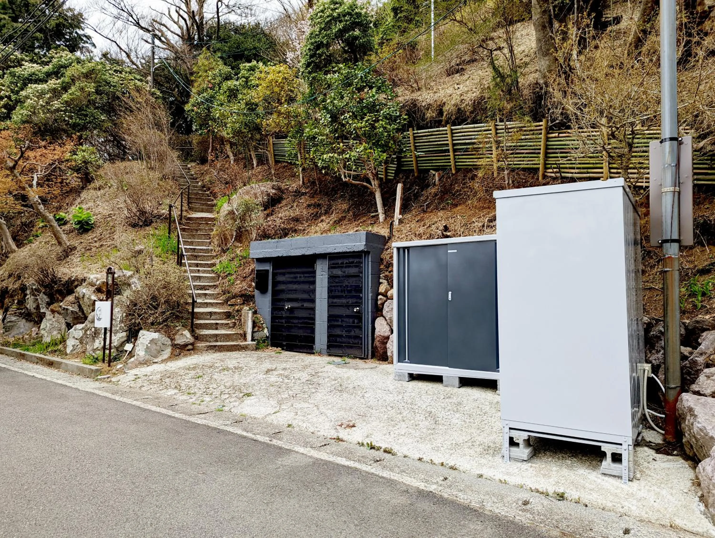 Parking in VILLA HAKONE湖空