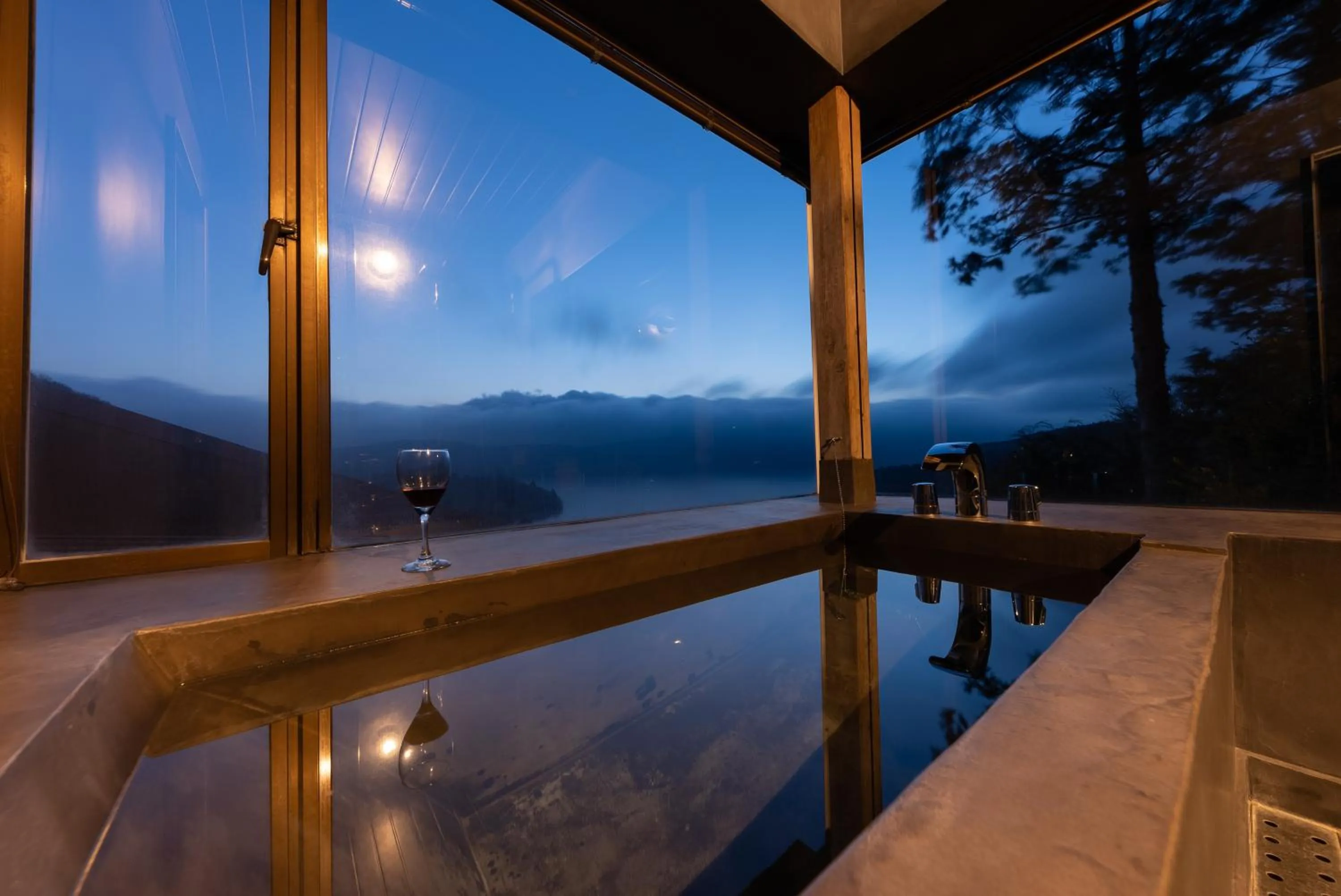 Bathroom in VILLA HAKONE湖空