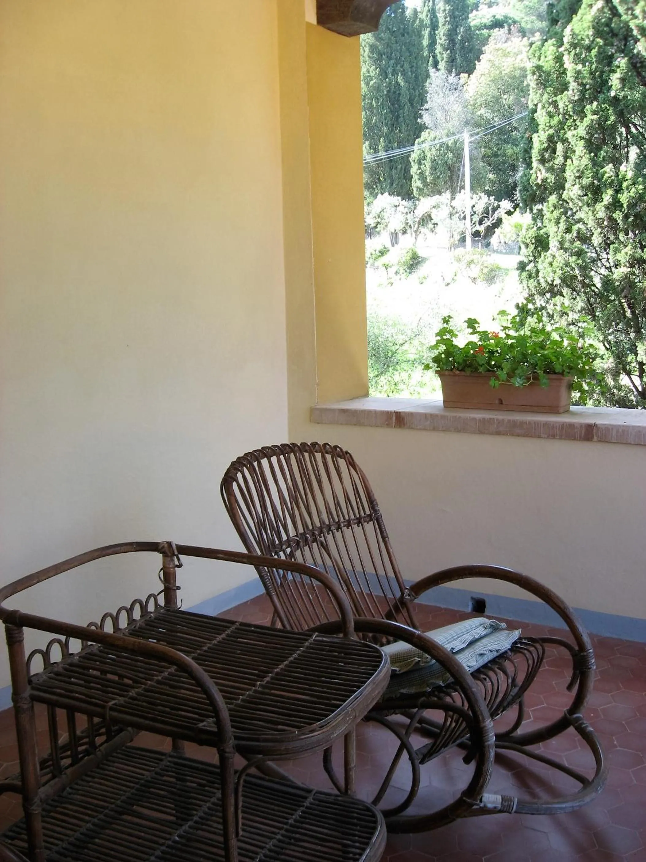 Balcony/Terrace in Tenuta La Bandita