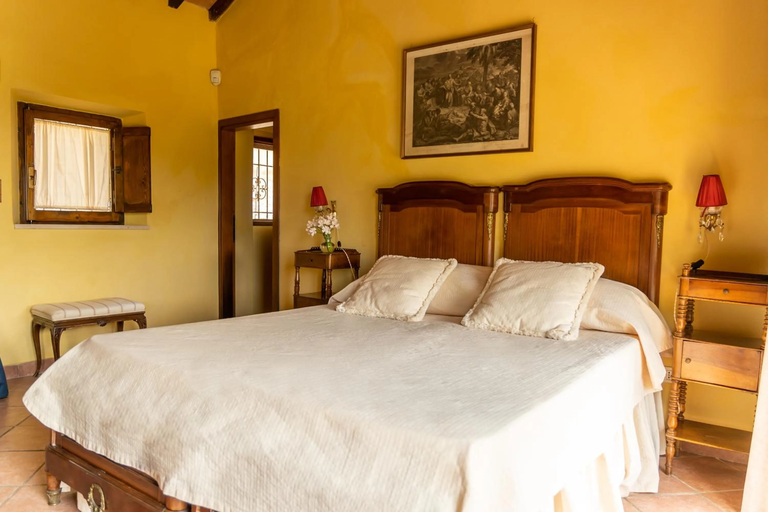 Bed in Tenuta La Bandita