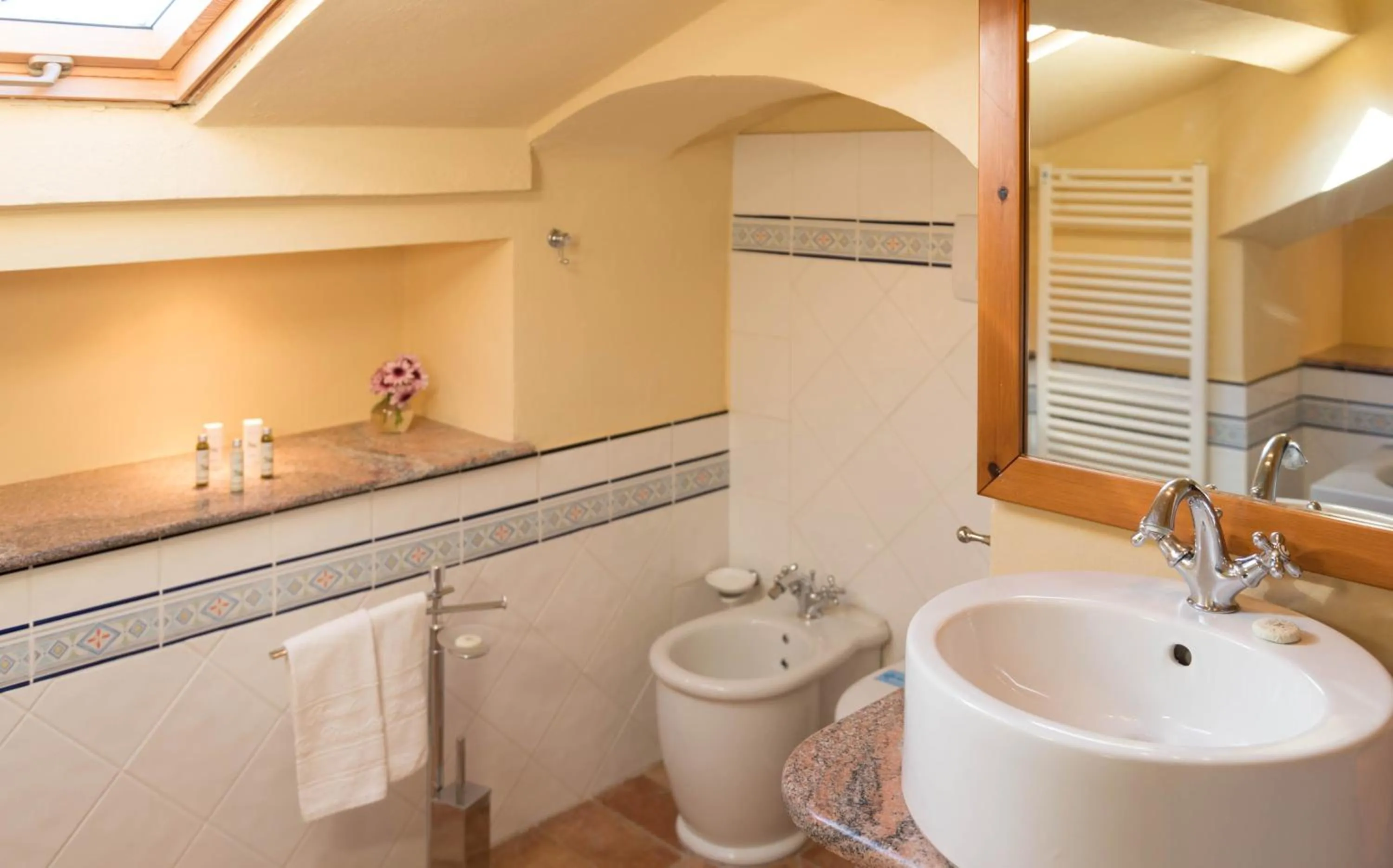 Bathroom in Tenuta La Bandita