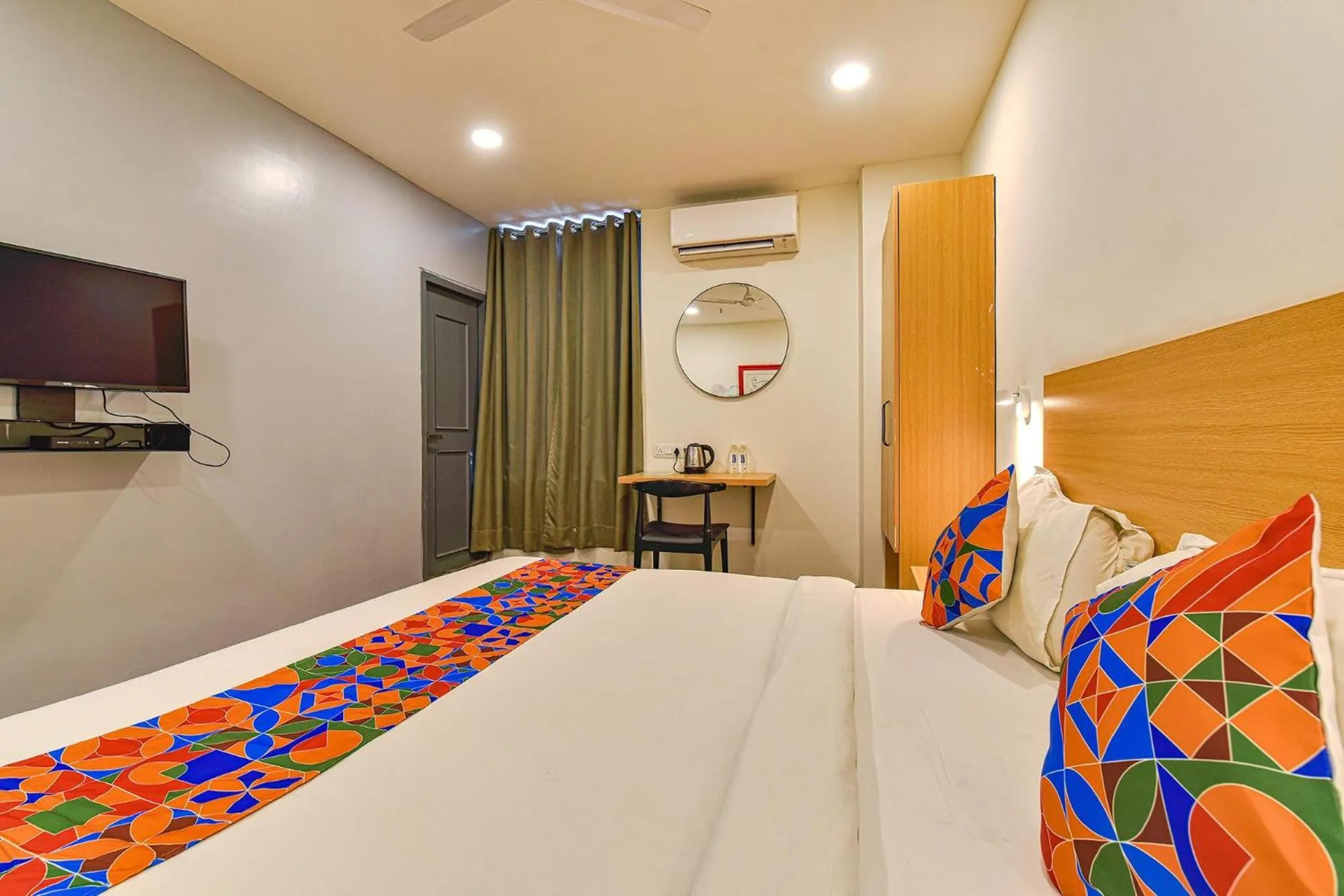 Bed in FabHotel NY Townhouse