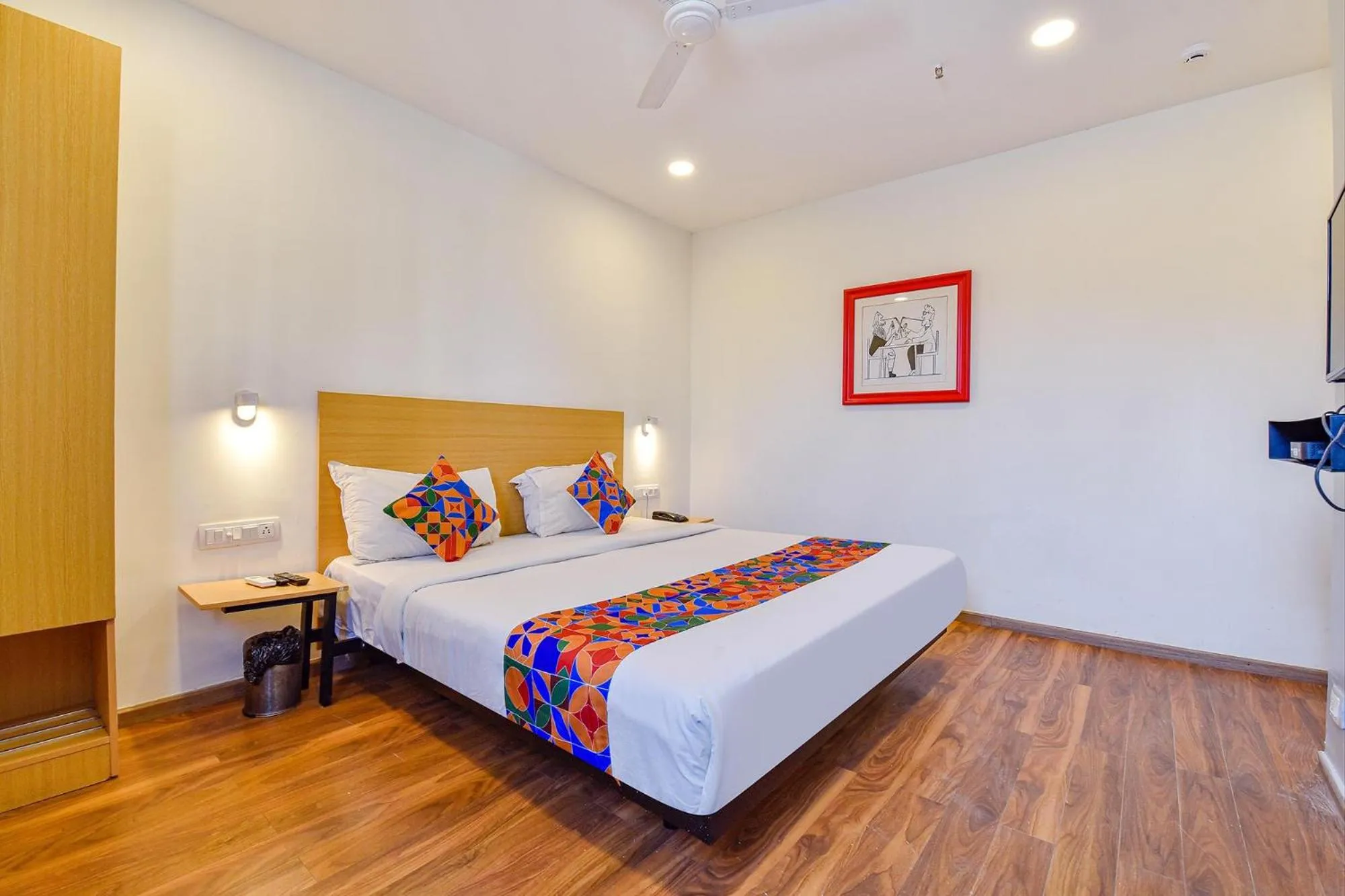 Bed in FabHotel NY Townhouse