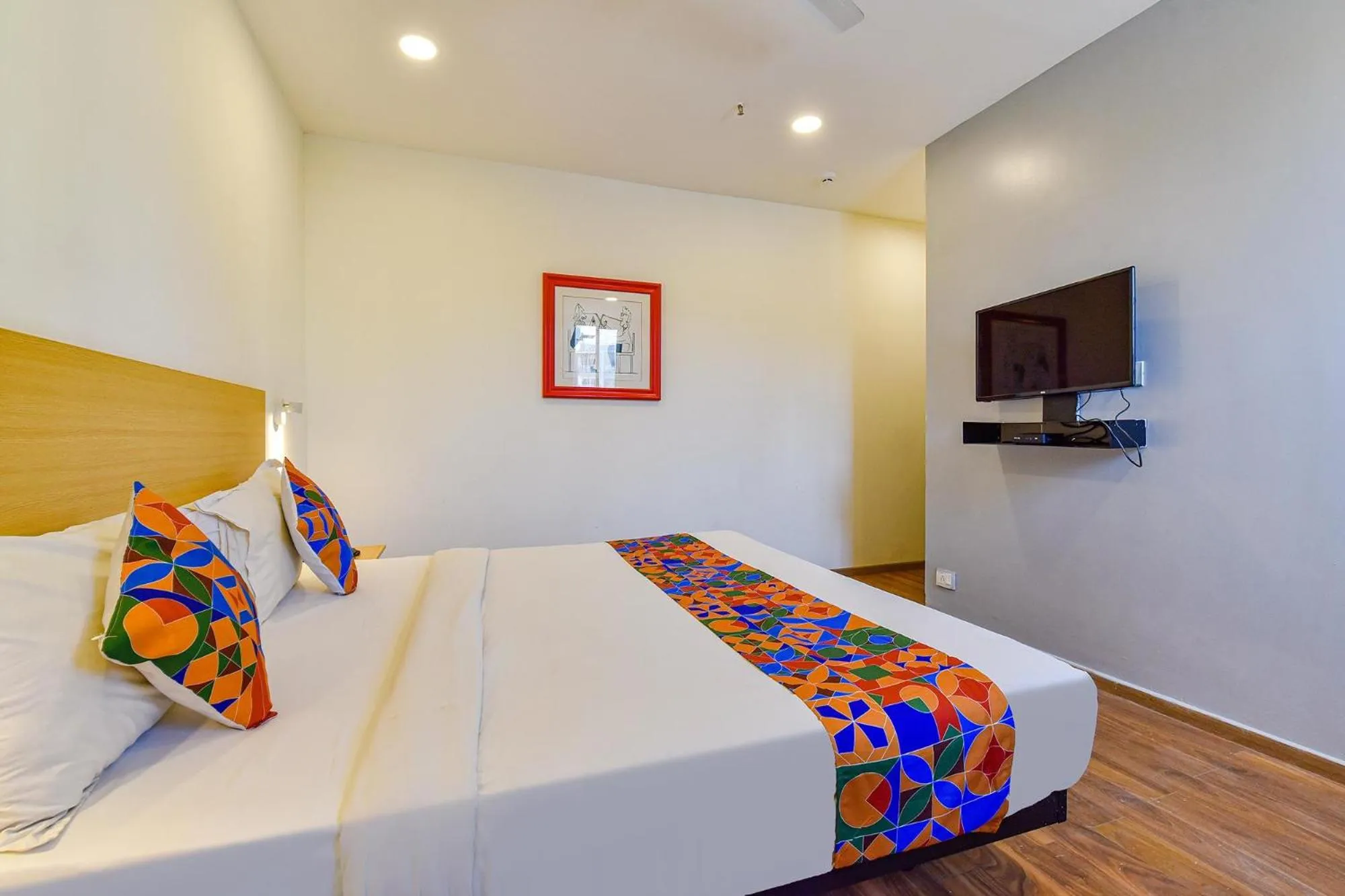 Bed in FabHotel NY Townhouse