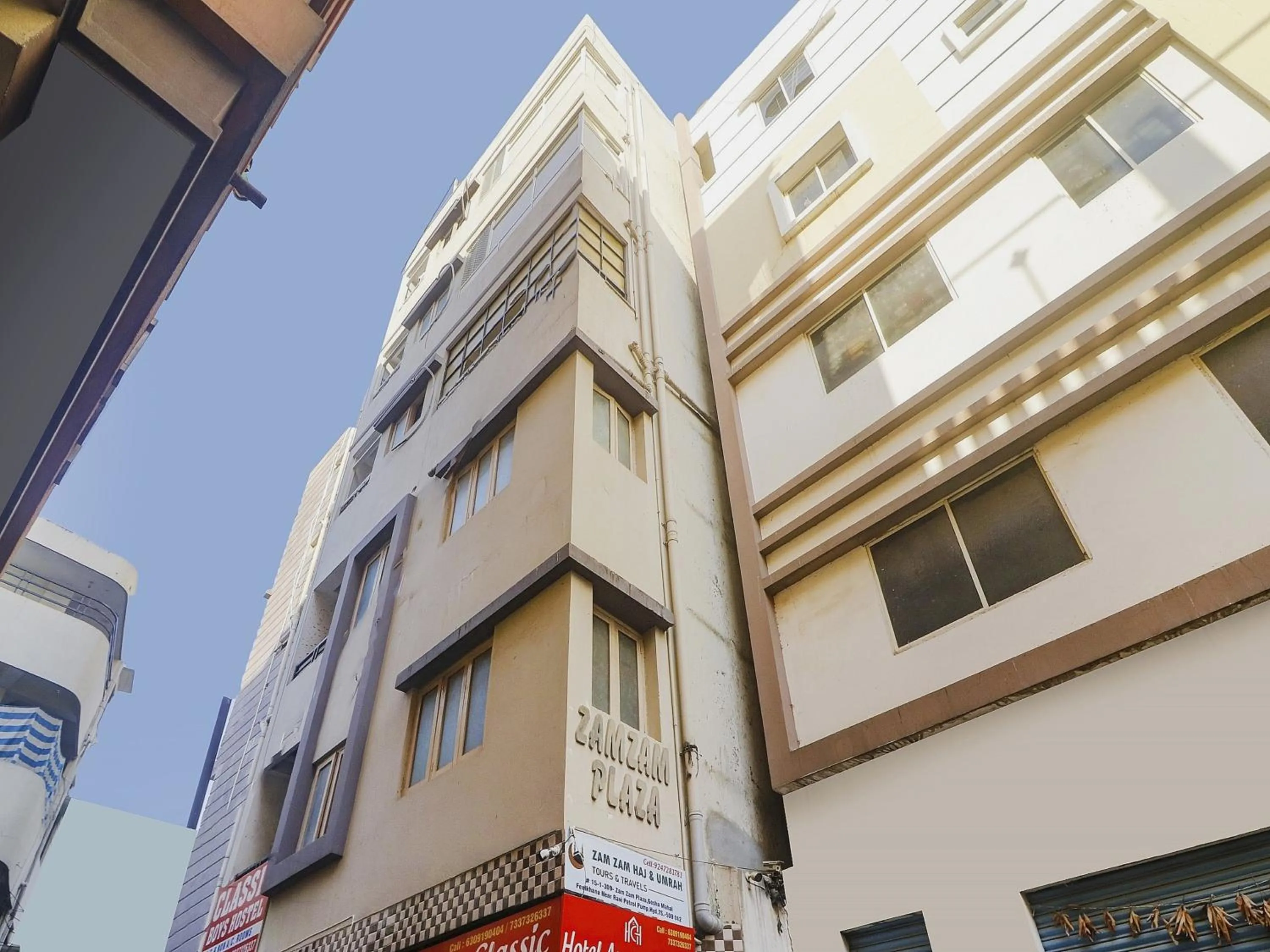 Facade/entrance in Hotel O Aroma Classic Near Nampally Railway station