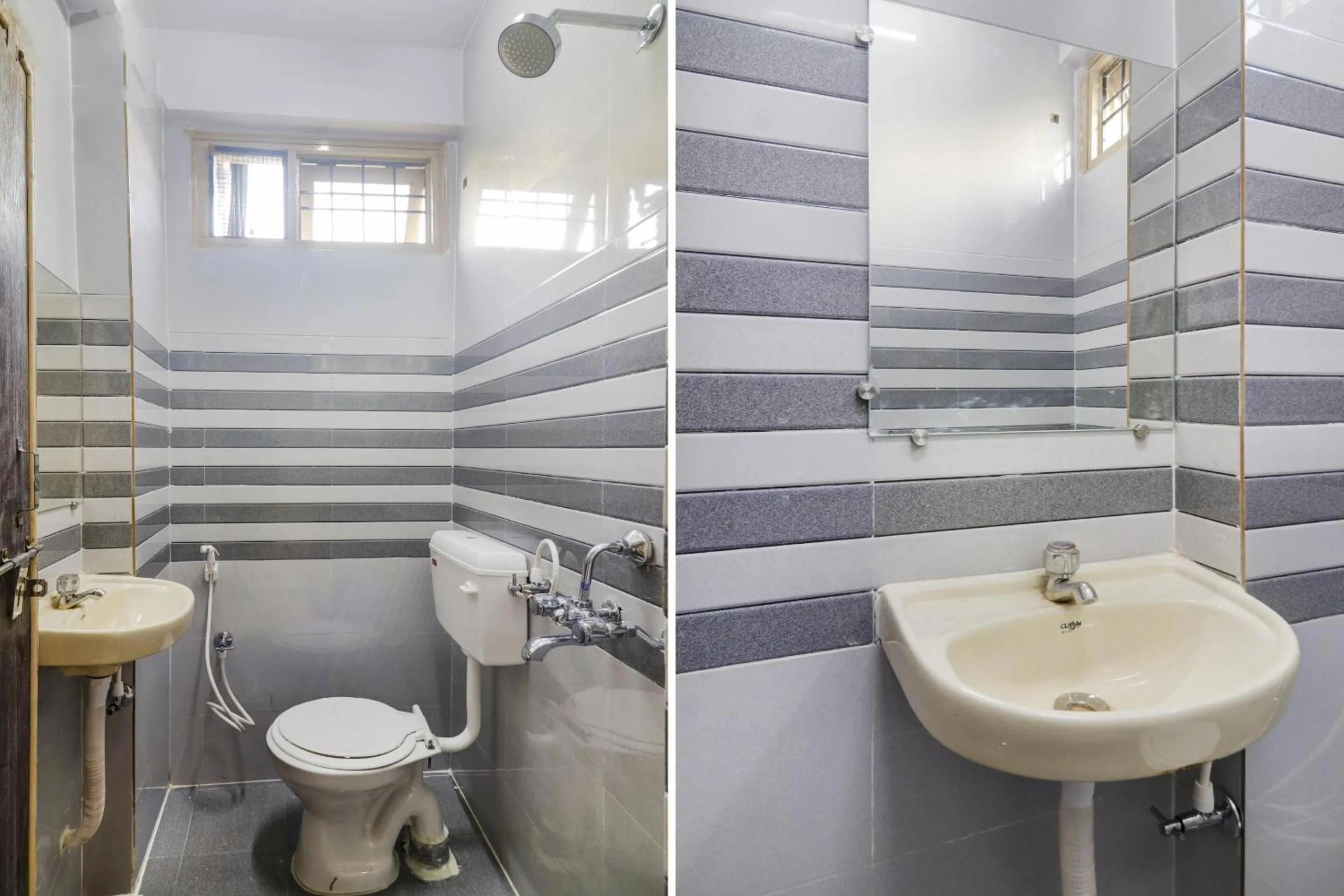 Bathroom in Hotel O Aroma Classic Near Nampally Railway station