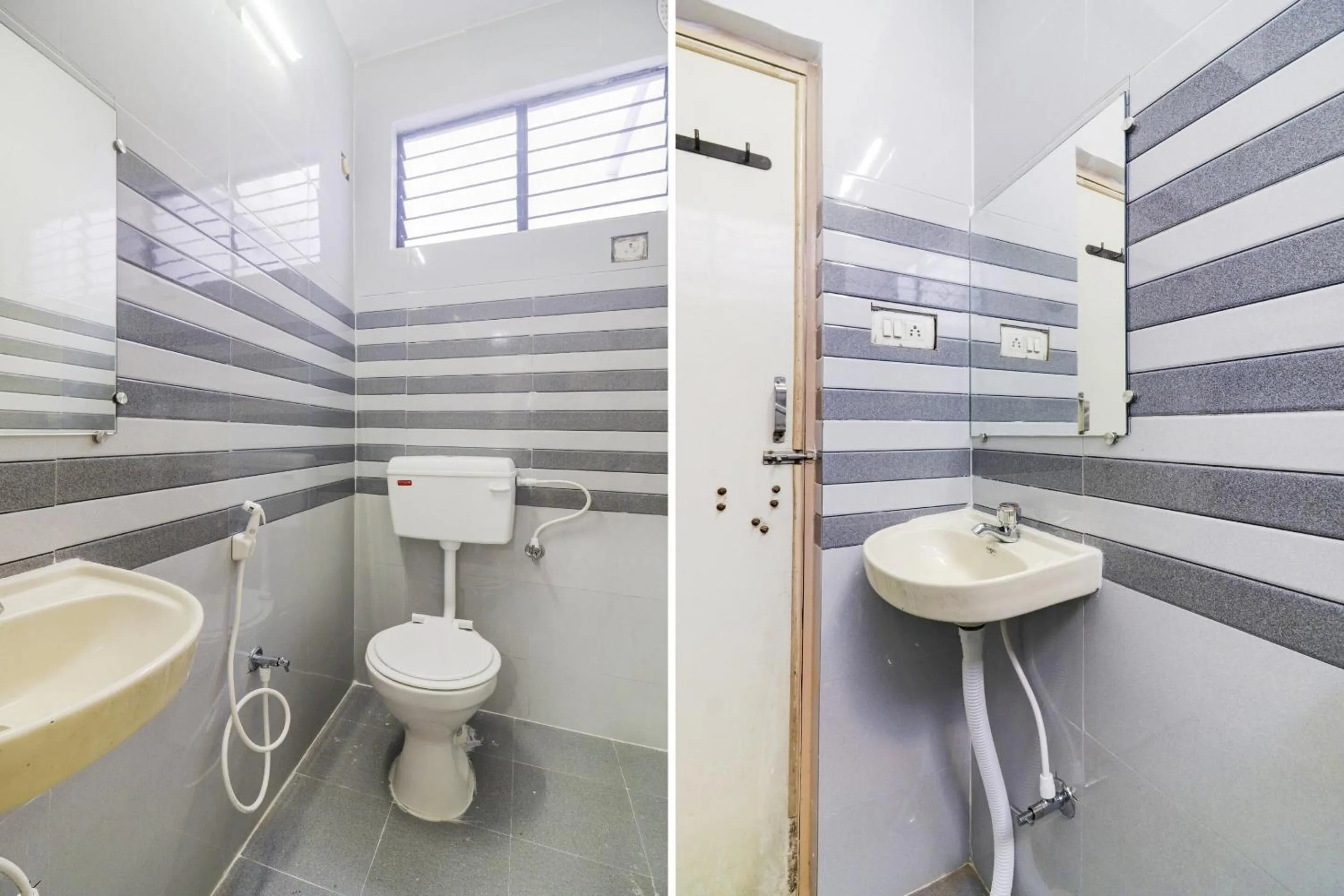 Bathroom in Hotel O Aroma Classic Near Nampally Railway station