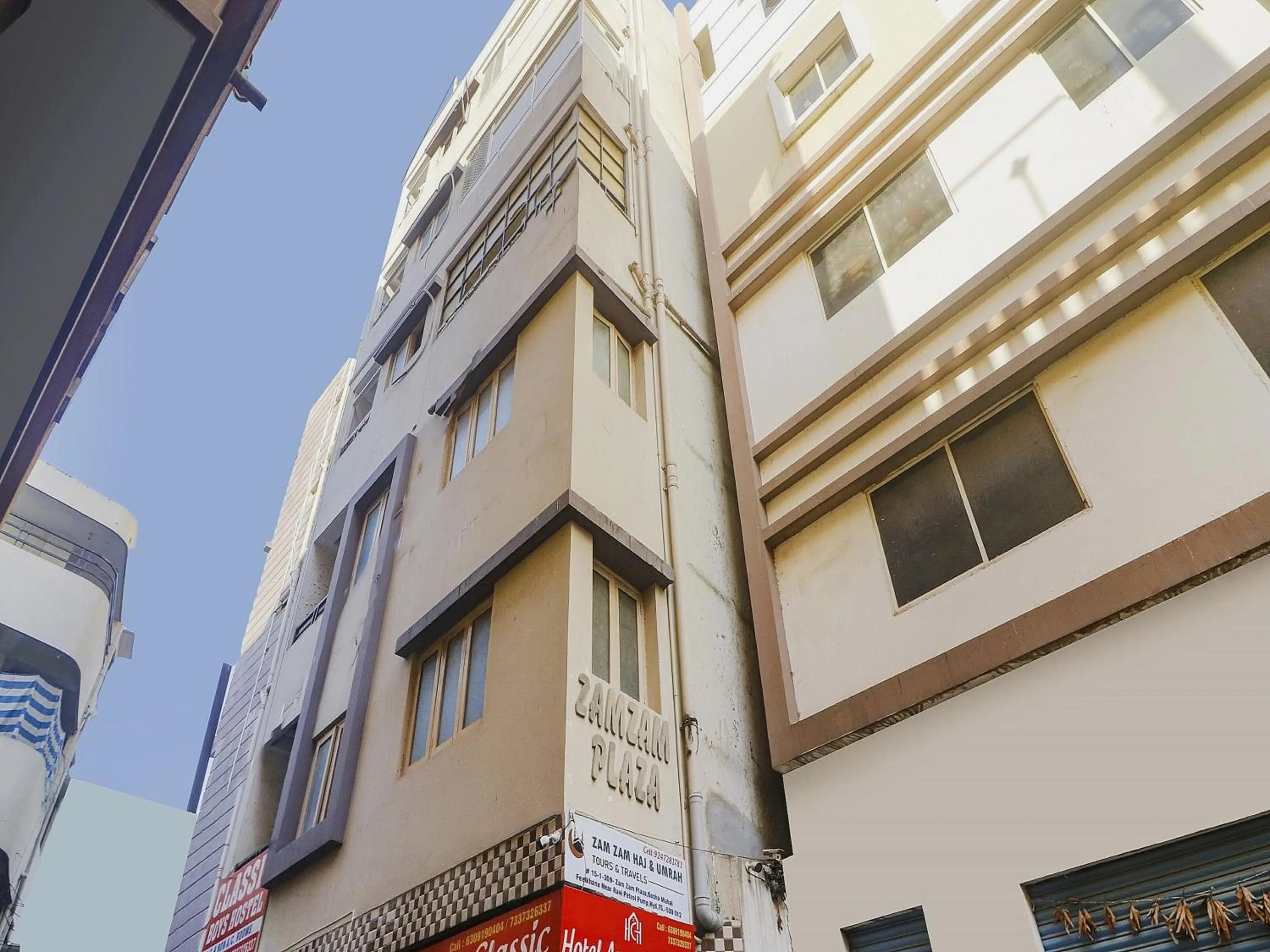 Facade/entrance in Hotel O Aroma Classic Near Nampally Railway station