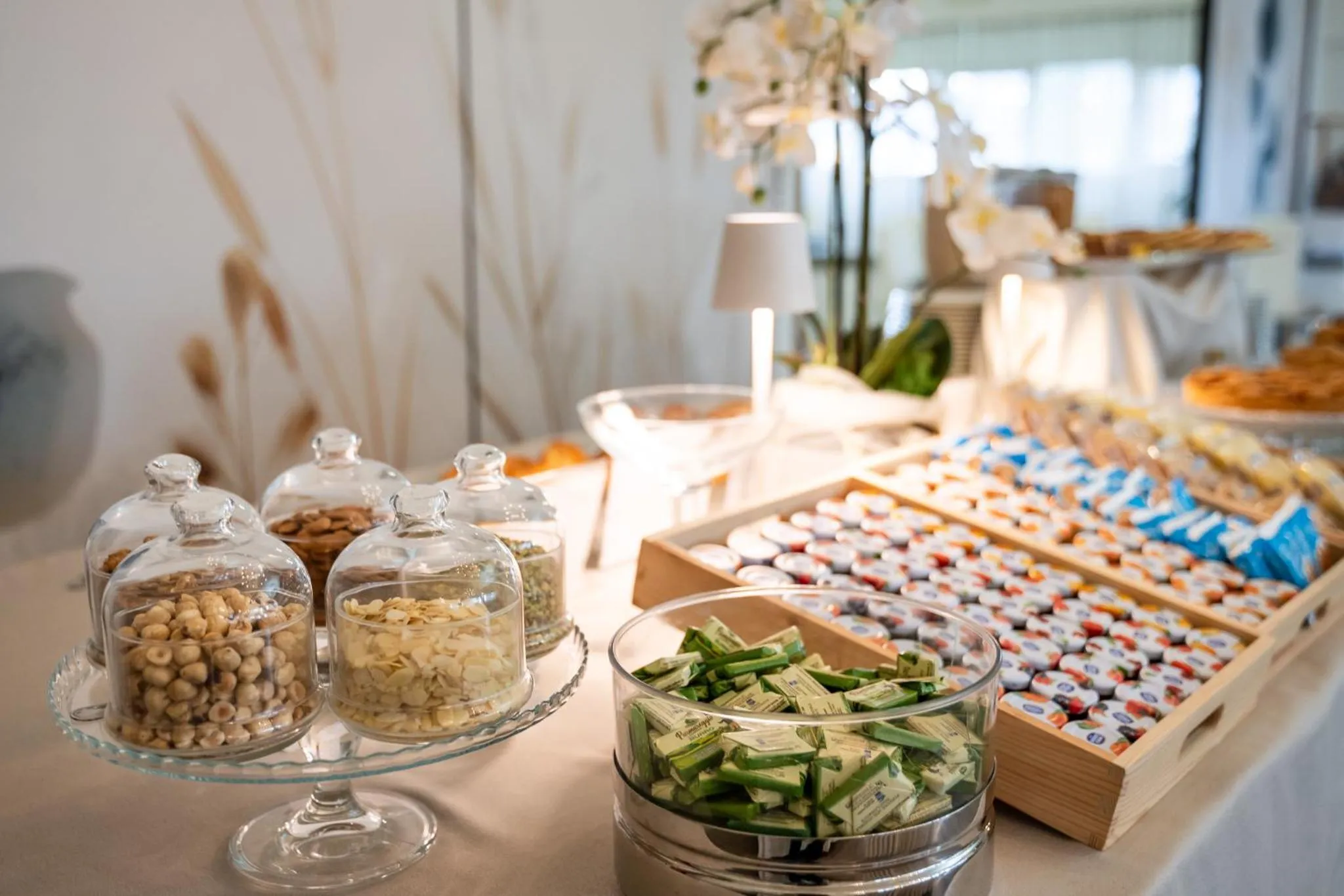 Continental breakfast in Hotel Garden Experience