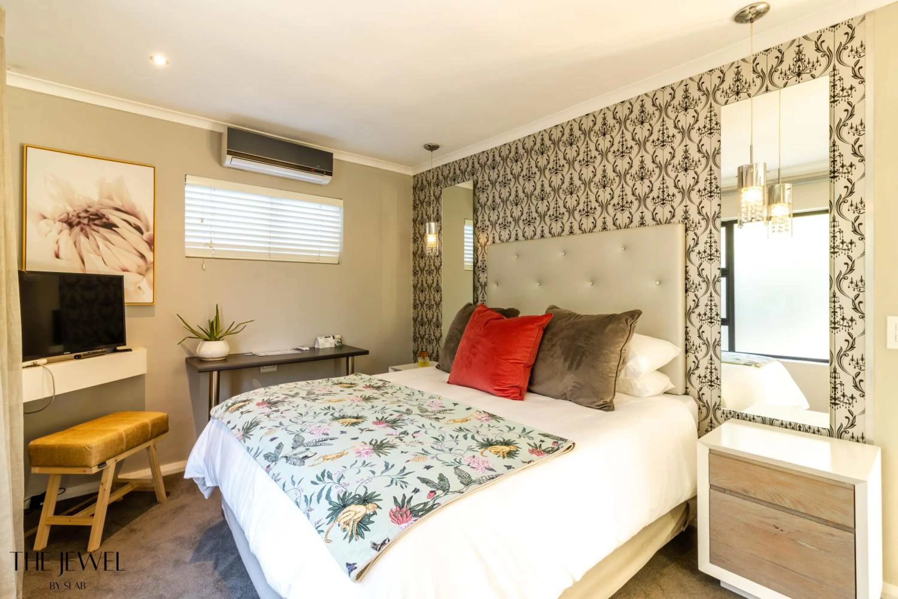 Bed in The Jewel B&B