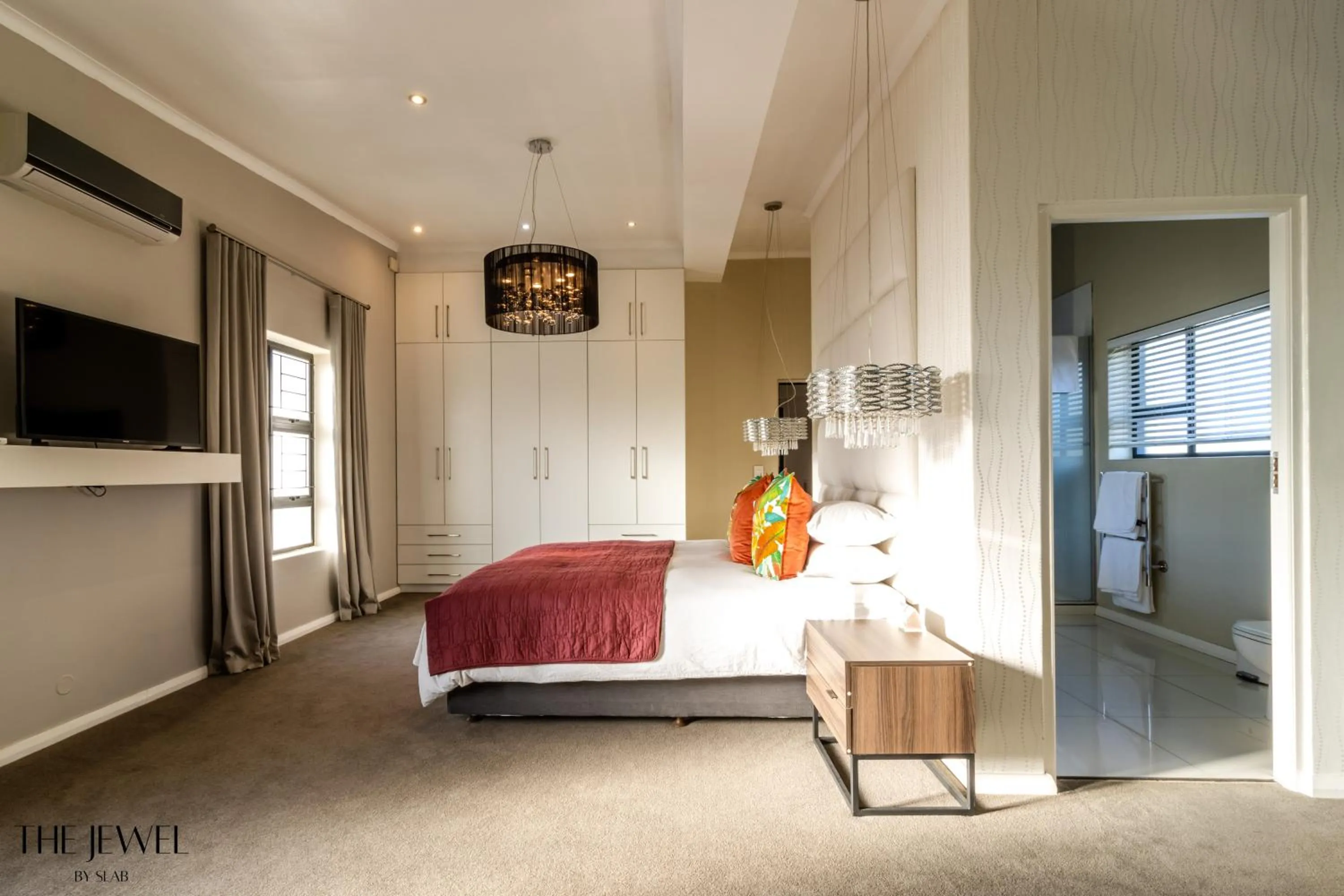 Bed in The Jewel B&B