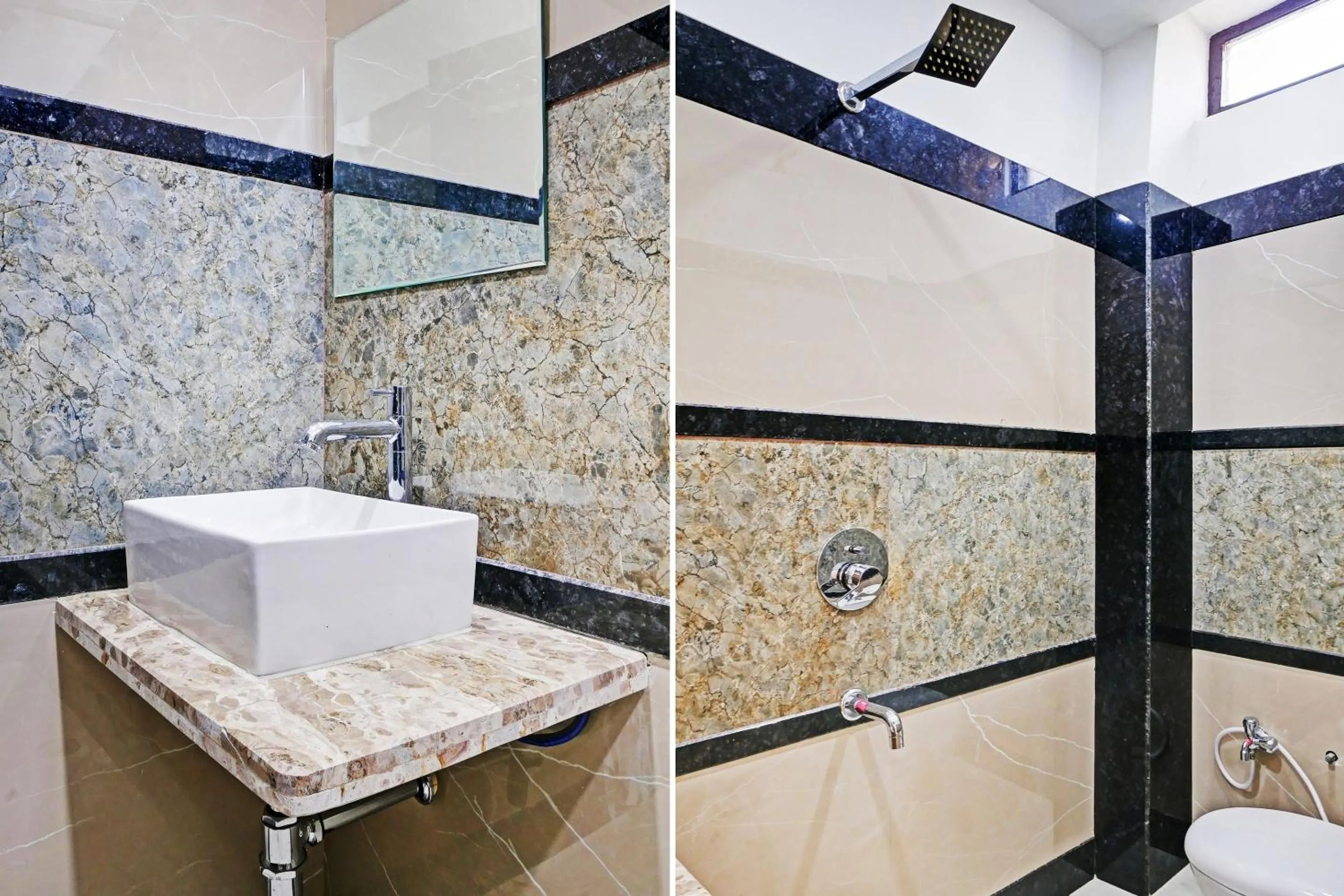 Bathroom in Hotel O Aditya residency