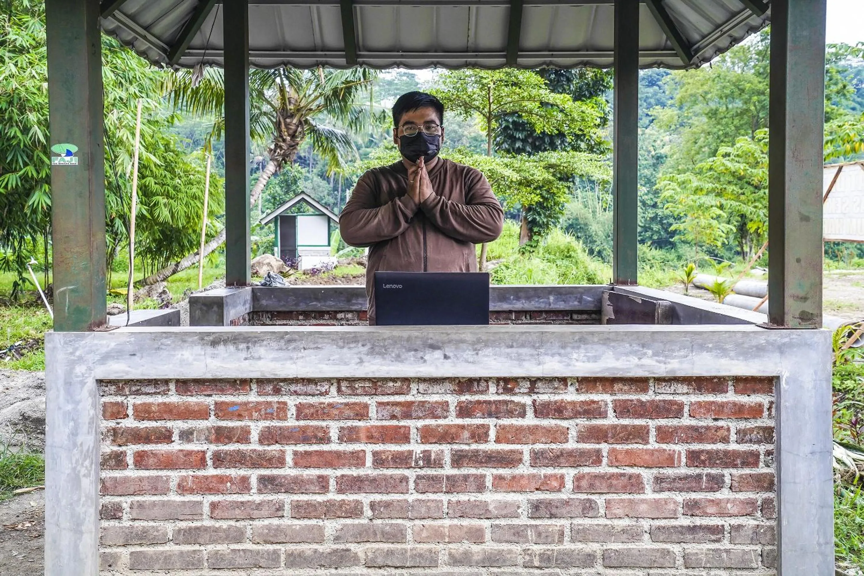 Lobby or reception in OYO Homes 90916 Eco Tourism Geopark Rajamandala Homestay Syariah