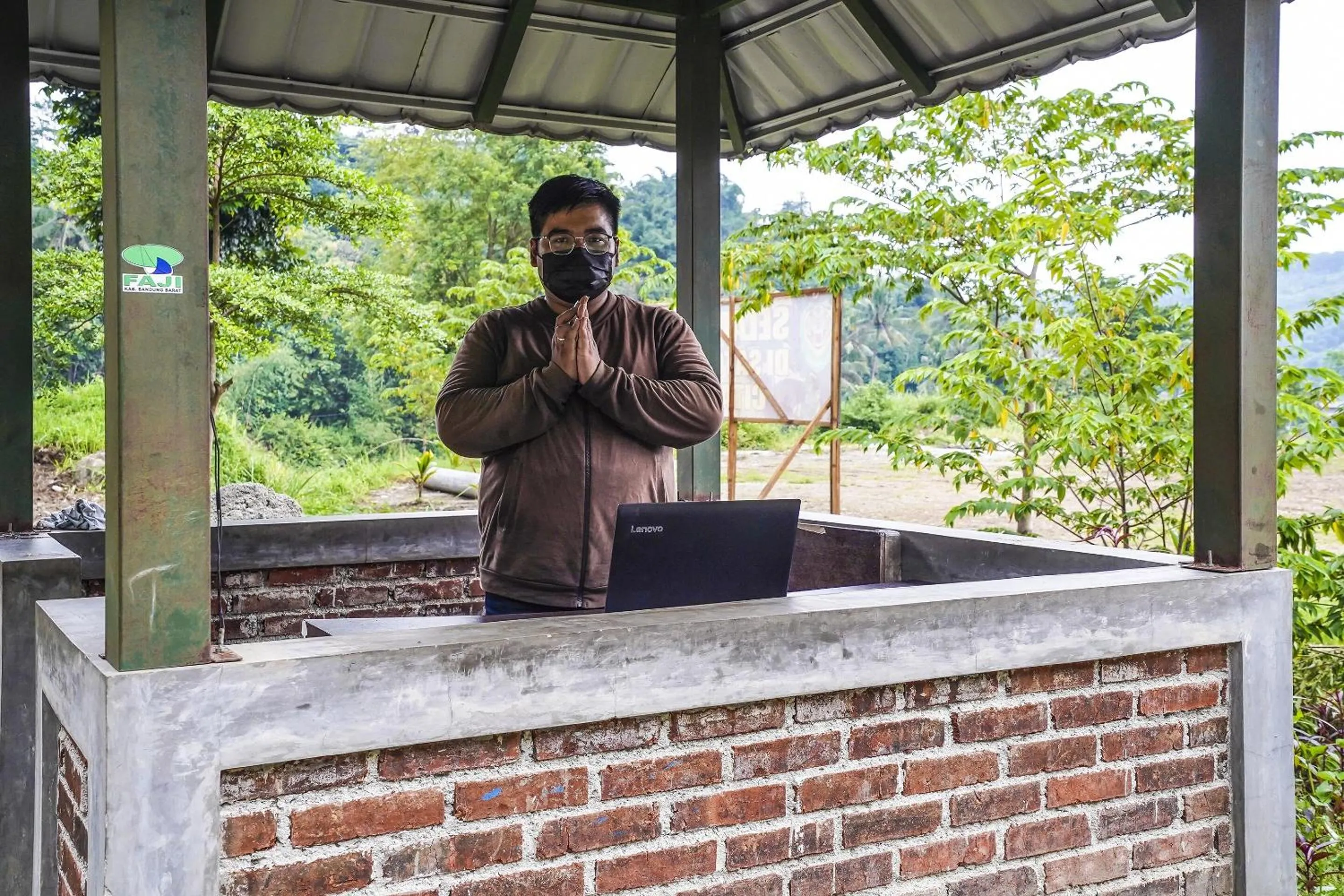 Lobby or reception in OYO Homes 90916 Eco Tourism Geopark Rajamandala Homestay Syariah