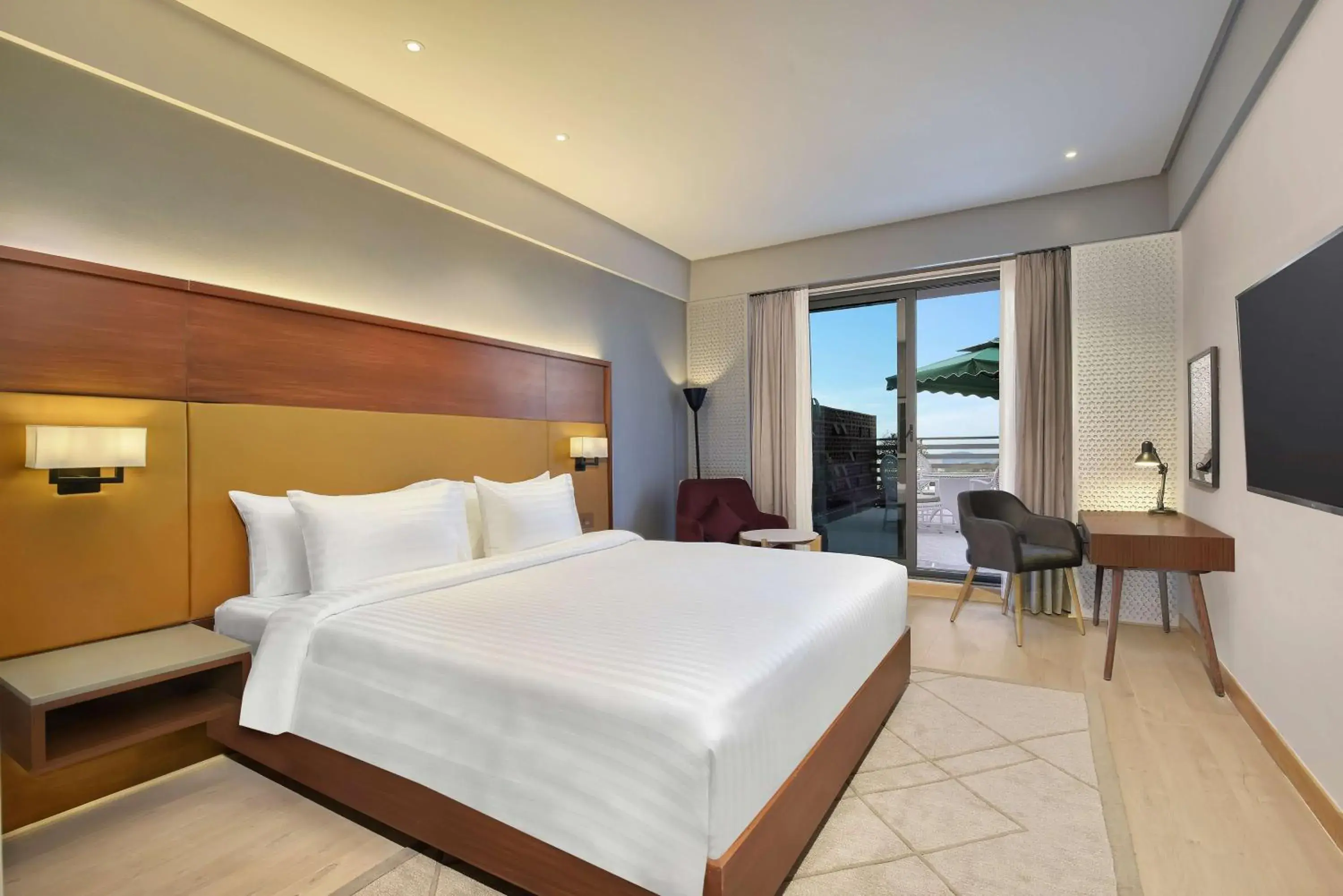 Deluxe room with terrace in Radisson Hotel Nathdwara Deluxe room with terrace in Radisson Hotel Nathdwara