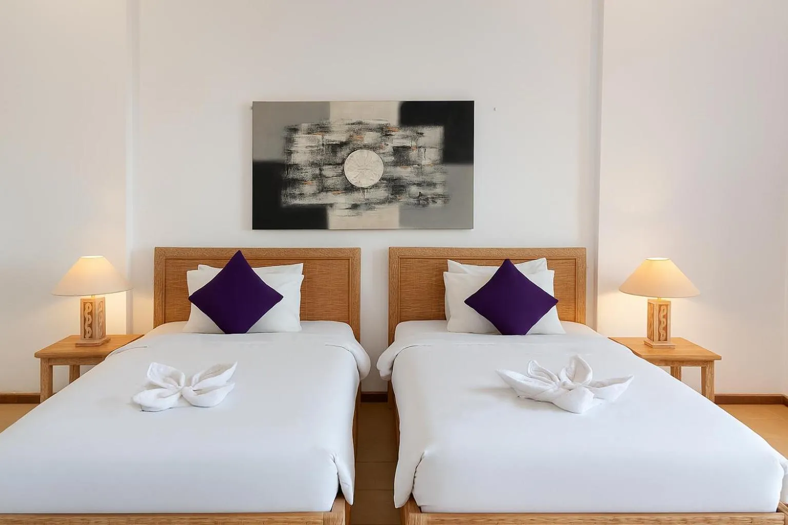 Bed in The Kanjeng Resort Ubud