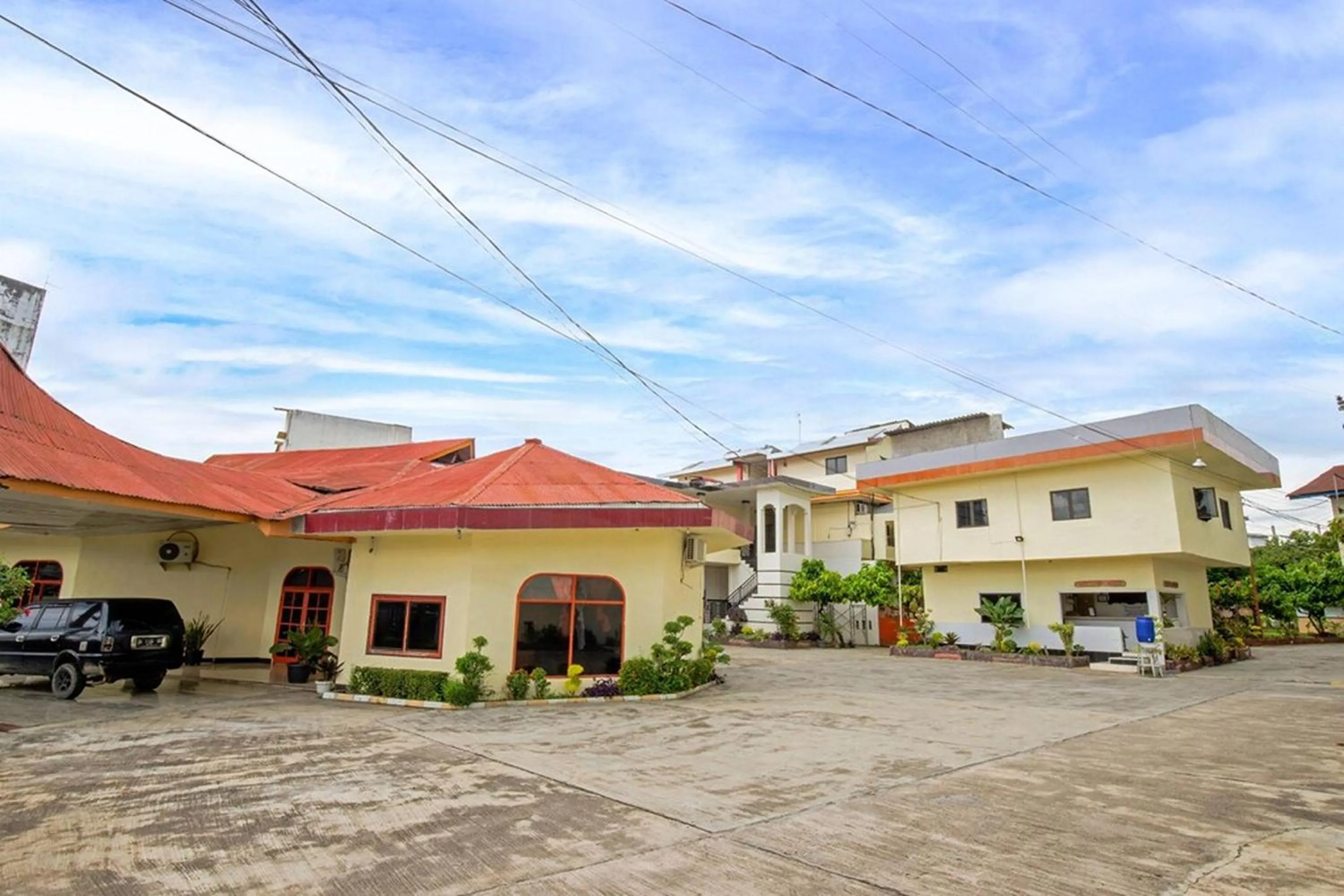 Property building in Malibou Hotel Medan