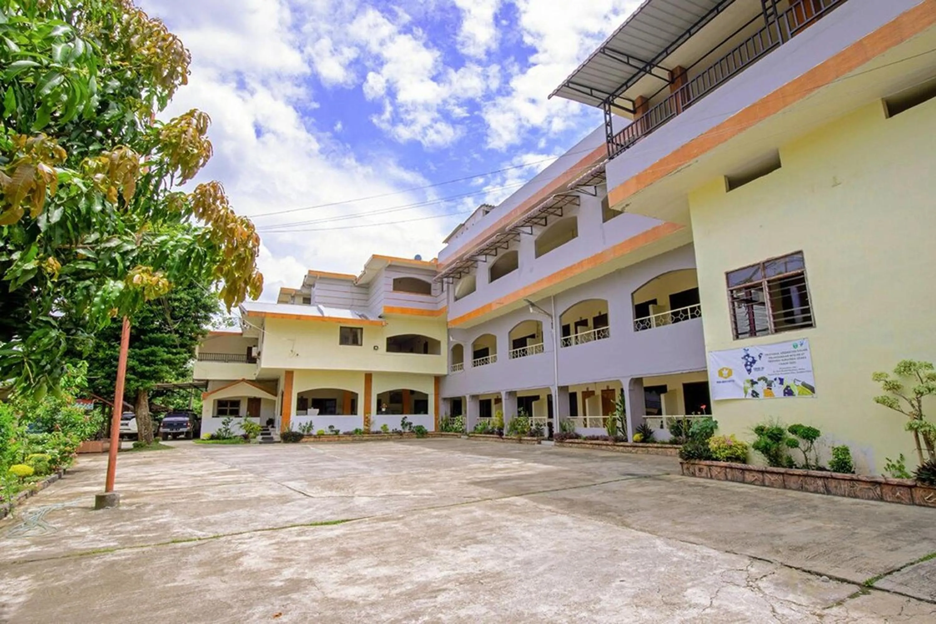 Property building in Malibou Hotel Medan