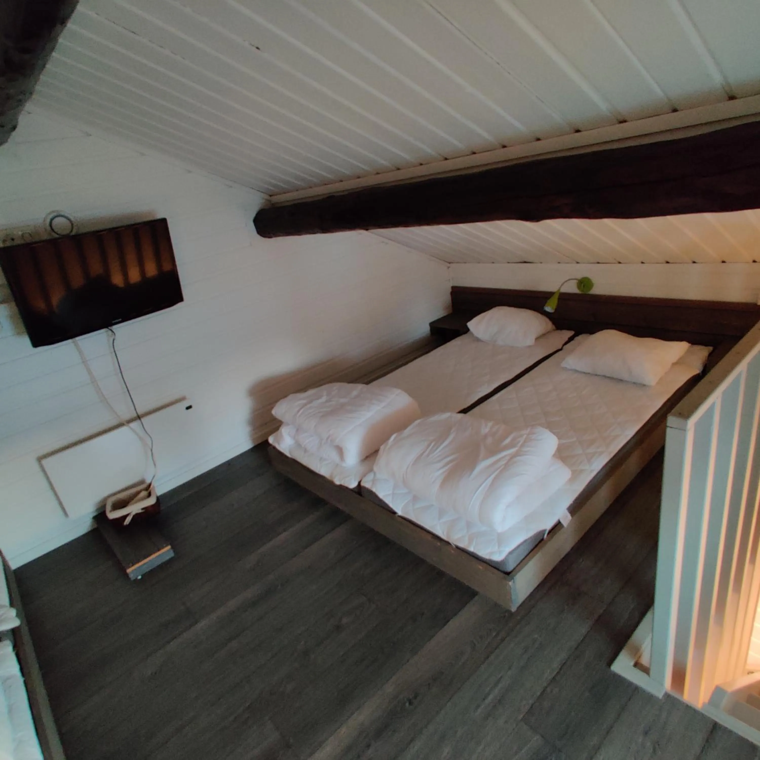 Bed in Hotell Tjamstan Malå