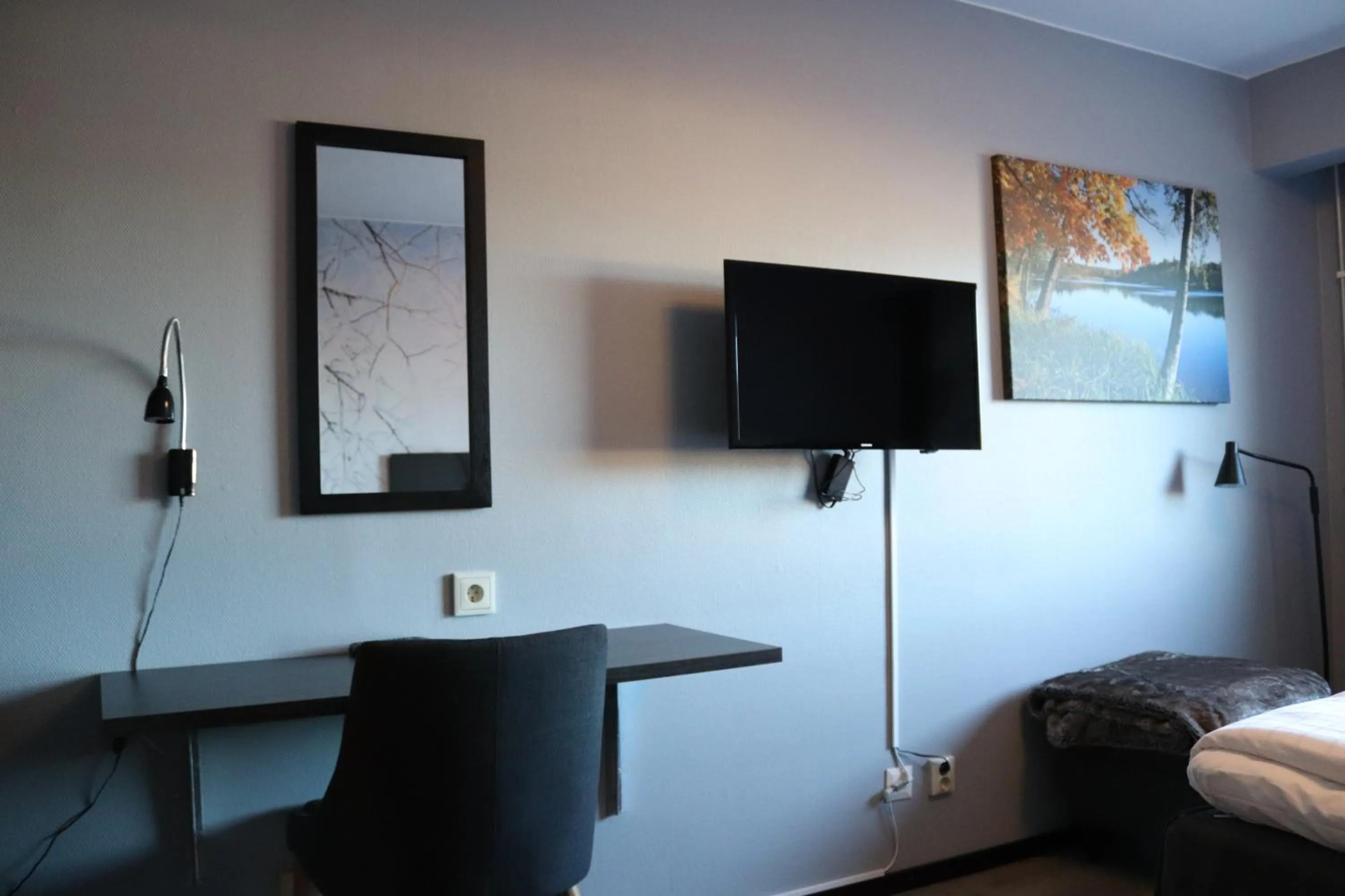 TV and multimedia, Bed in Hotell Tjamstan Malå