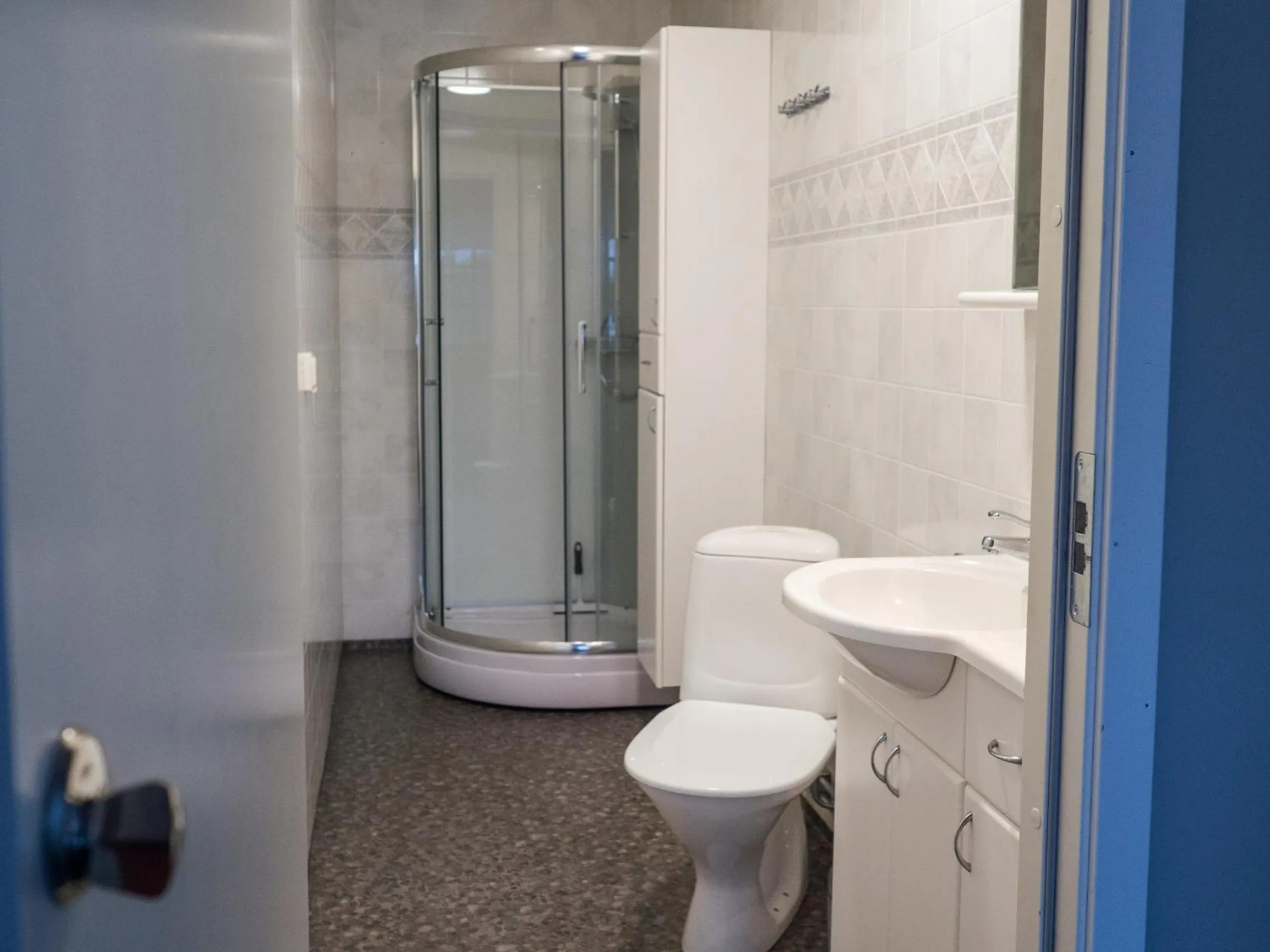 Bathroom in Hotell Tjamstan Malå