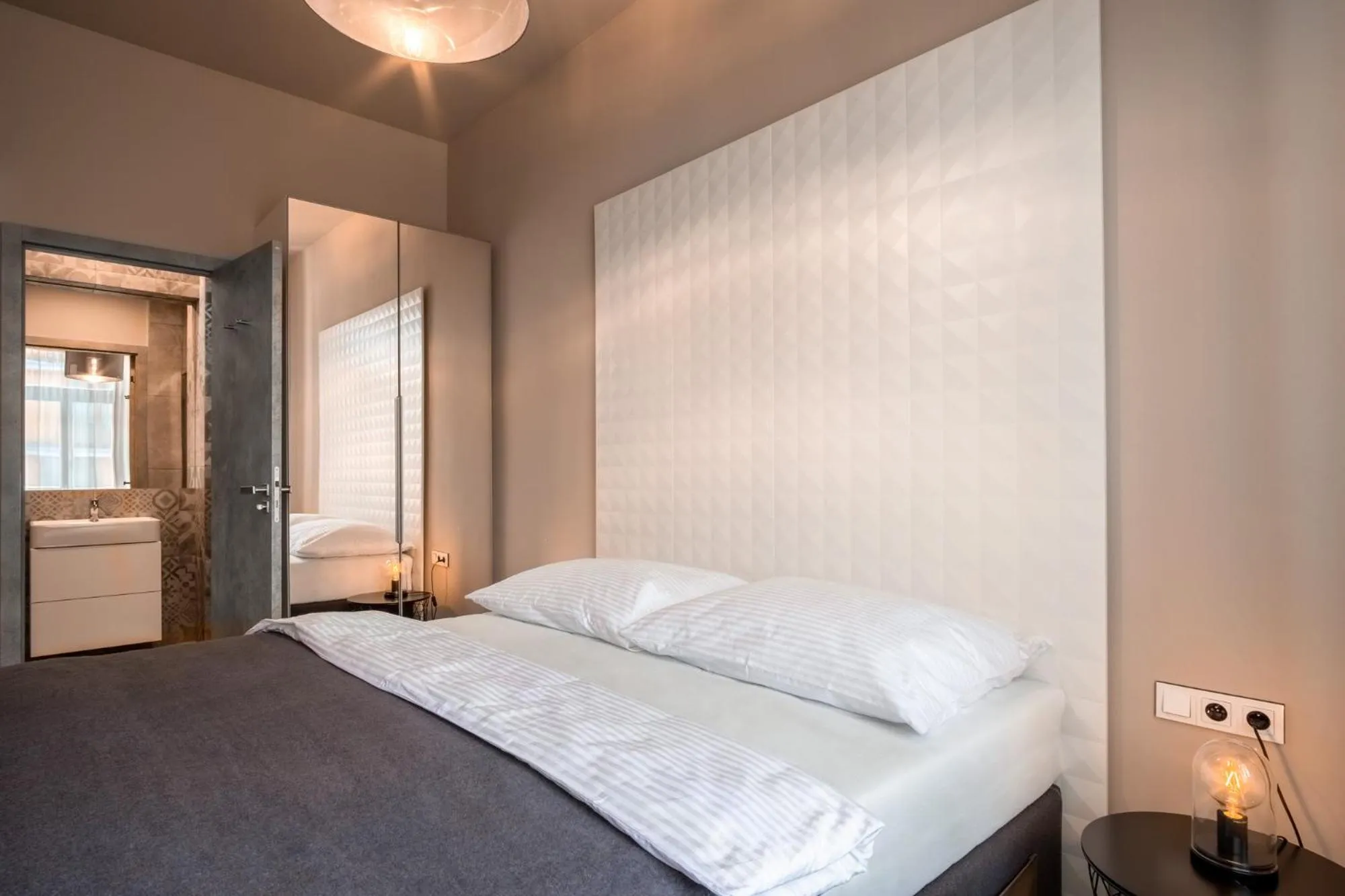 Bed in Aparthotel Rimska 14