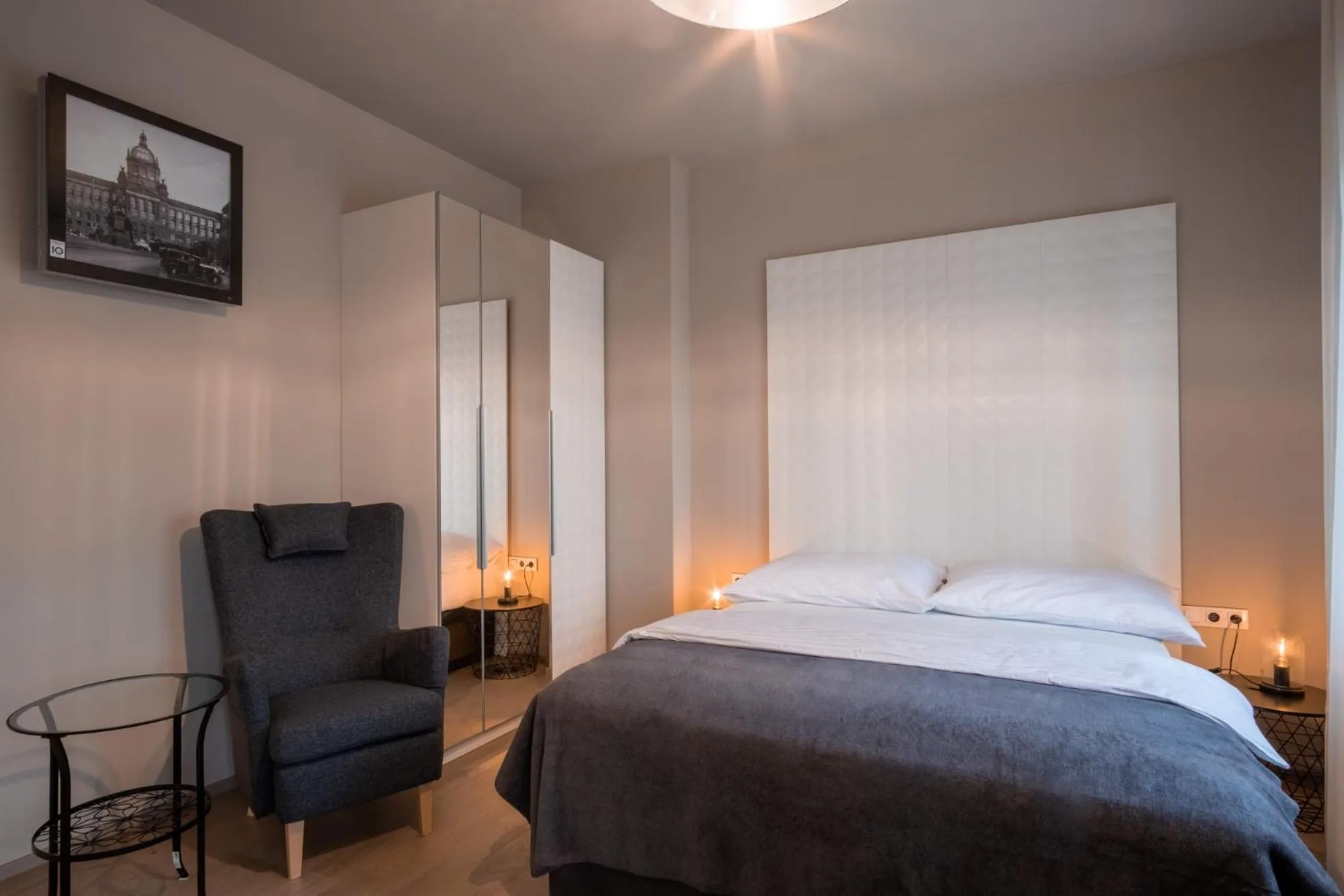 Bed in Aparthotel Rimska 14