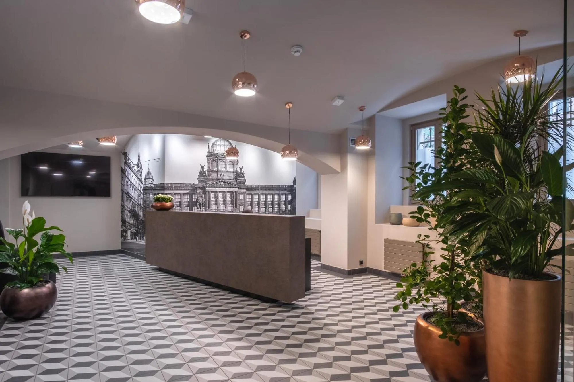 Lobby or reception in Aparthotel Rimska 14