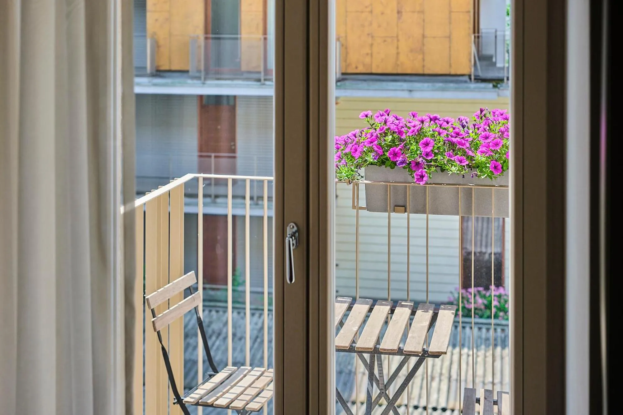 Balcony/Terrace in Aparthotel Rimska 14