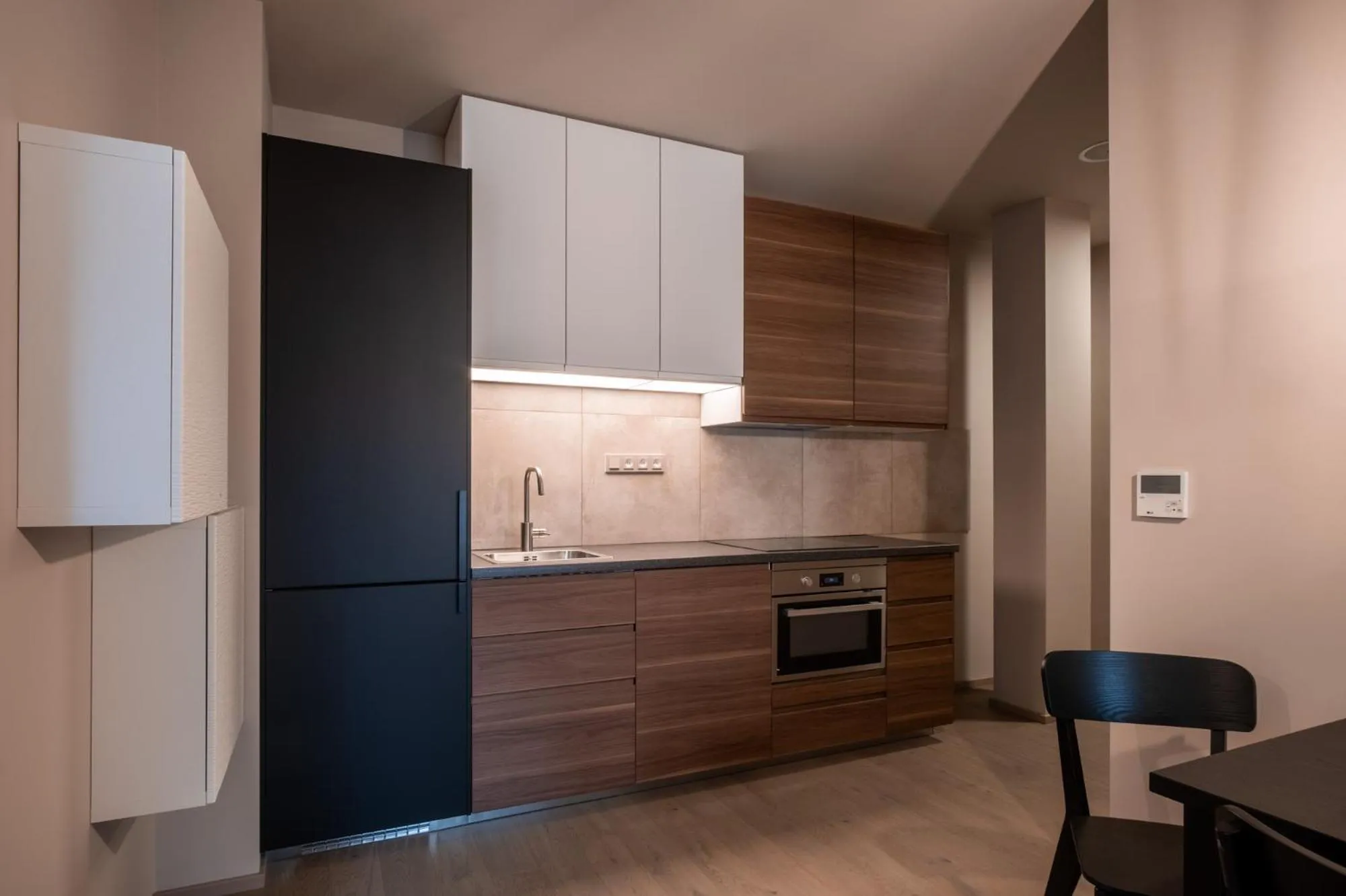 Kitchen or kitchenette in Aparthotel Rimska 14