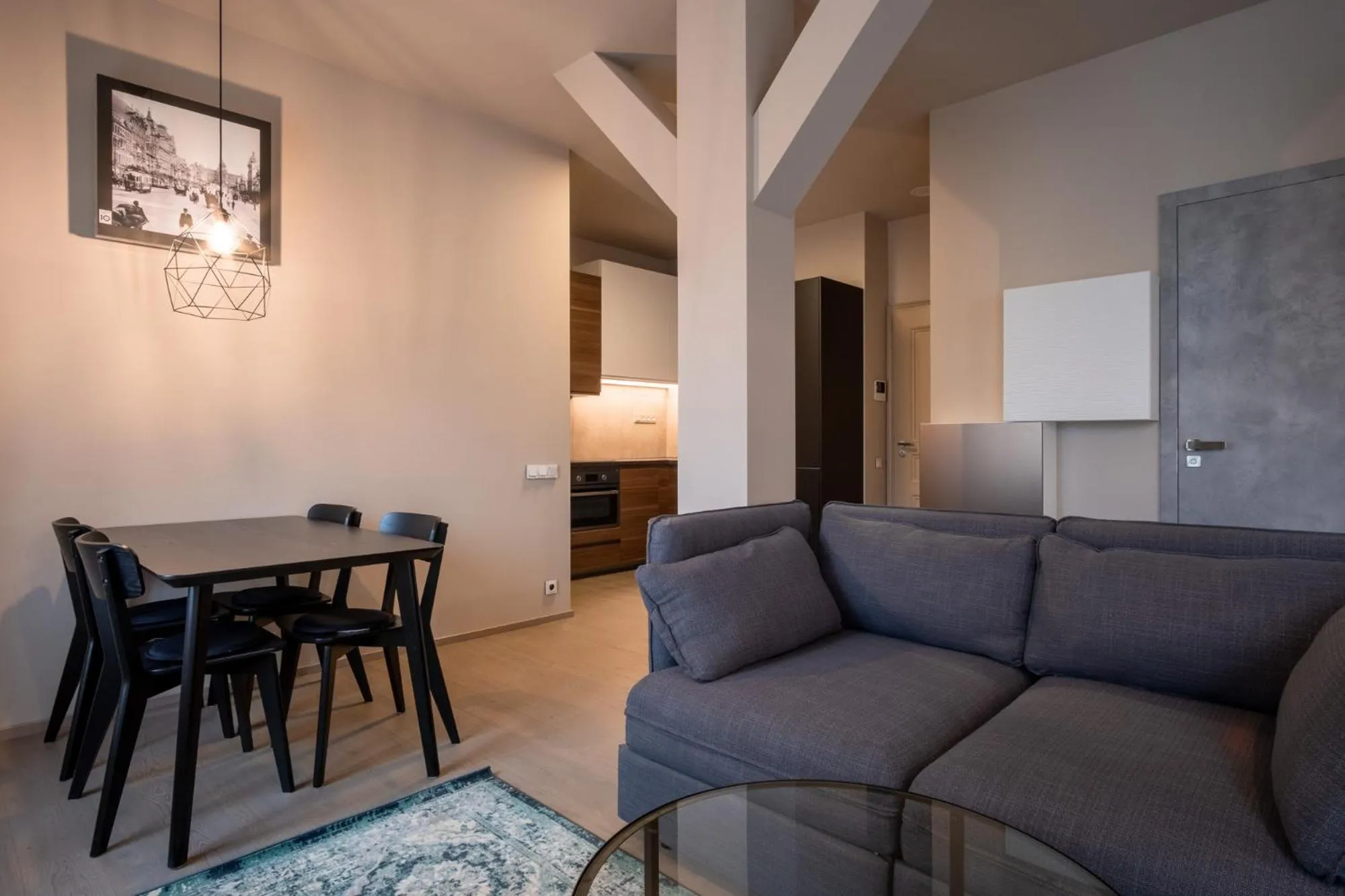 Seating area in Aparthotel Rimska 14